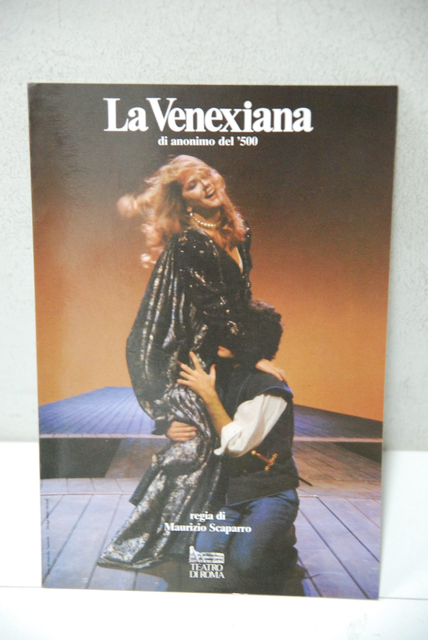 brochure teatrale la venexiana giorgio padoan teatro di roma