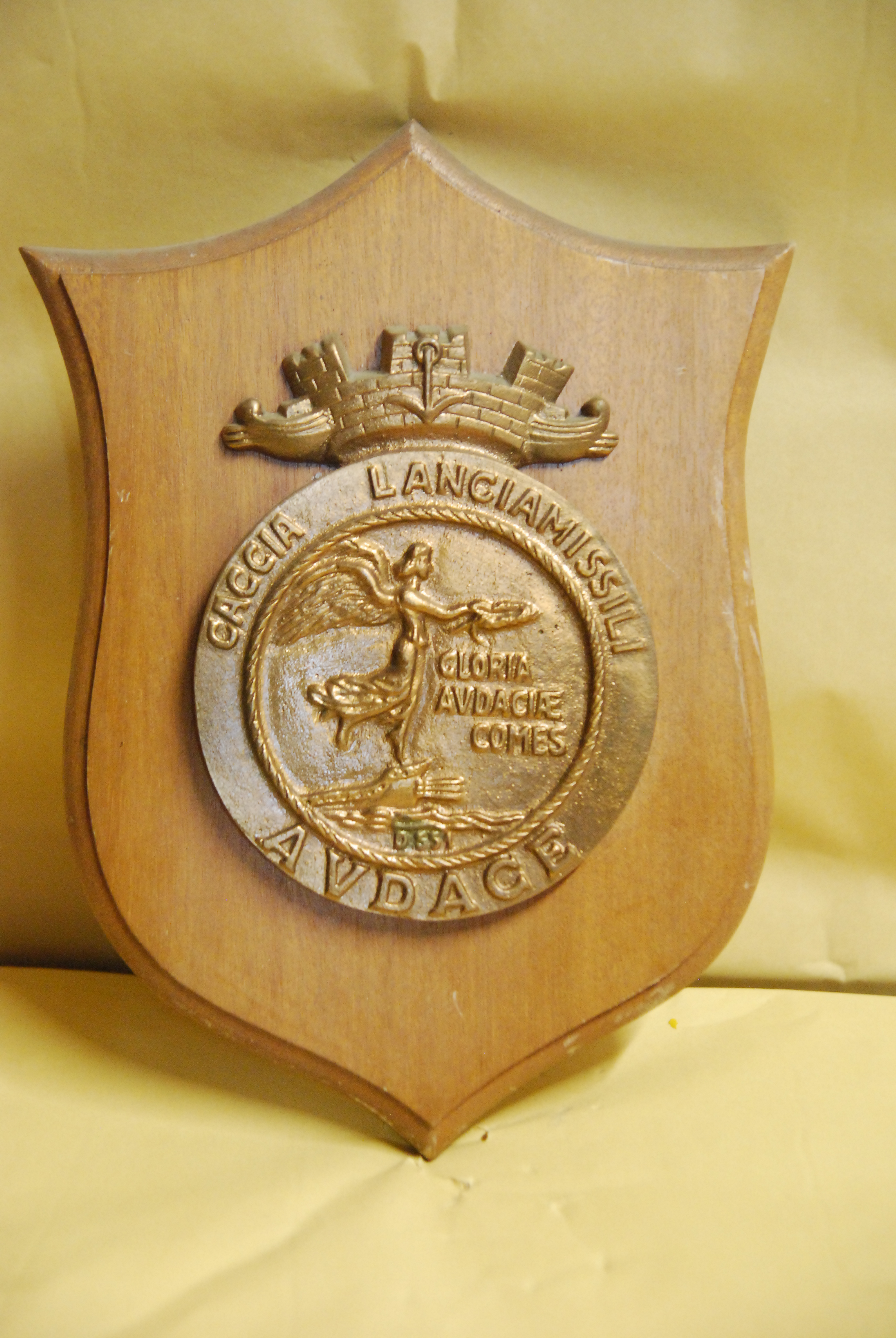 CACCIA LANCIAMISSILI AUDACE GLORIA AUDACIAE COMES D551