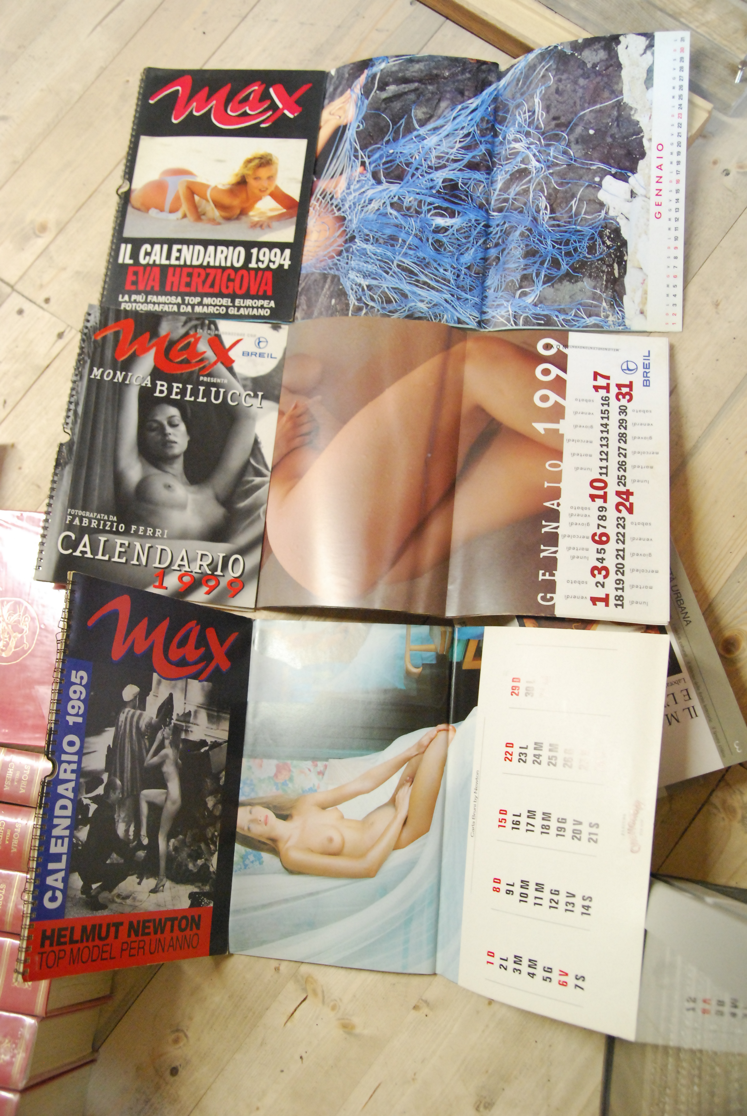 calendario 1994 1995 e 1999