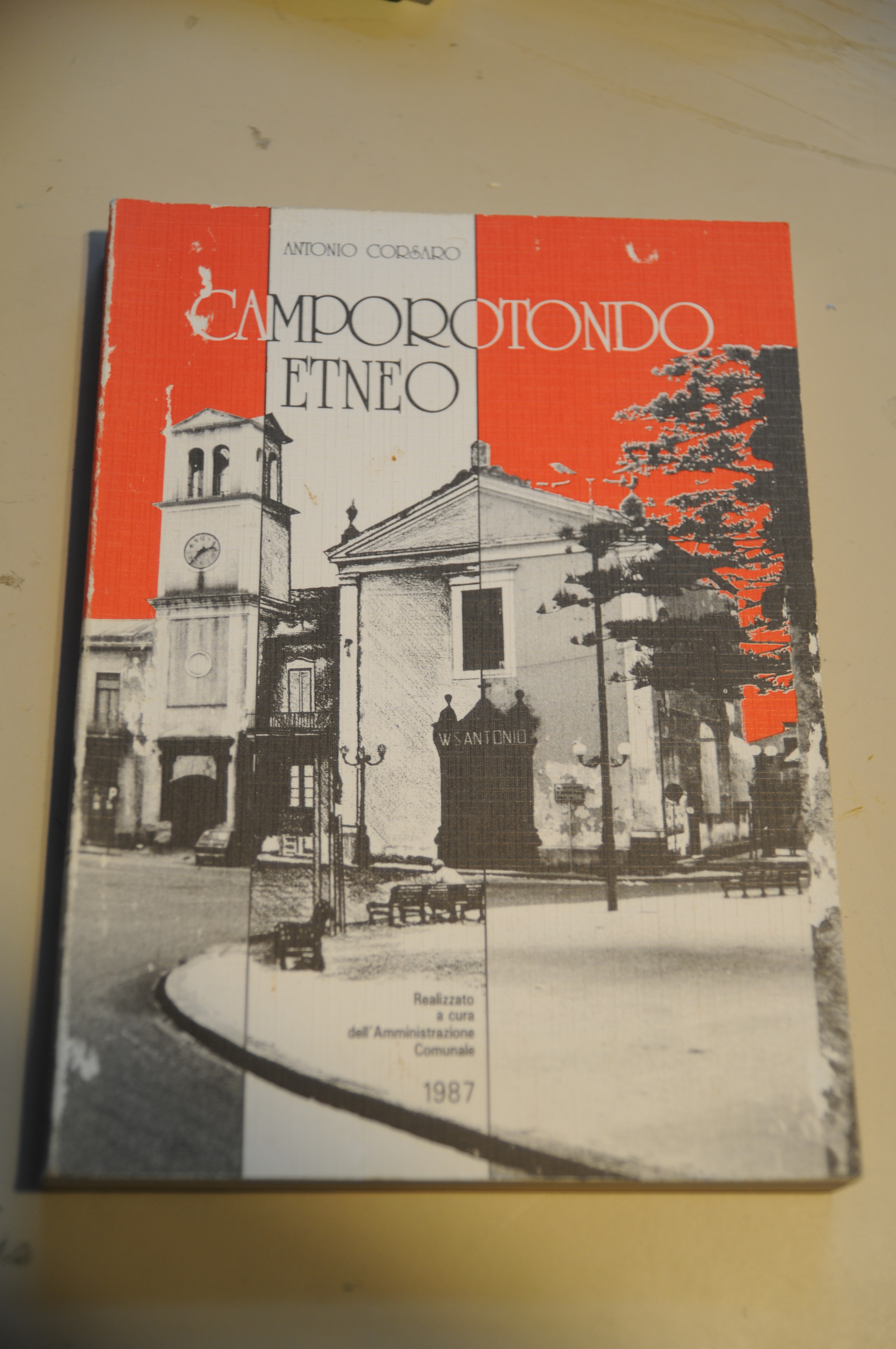 camporotondo etneo autografato dal sindaco con dedica