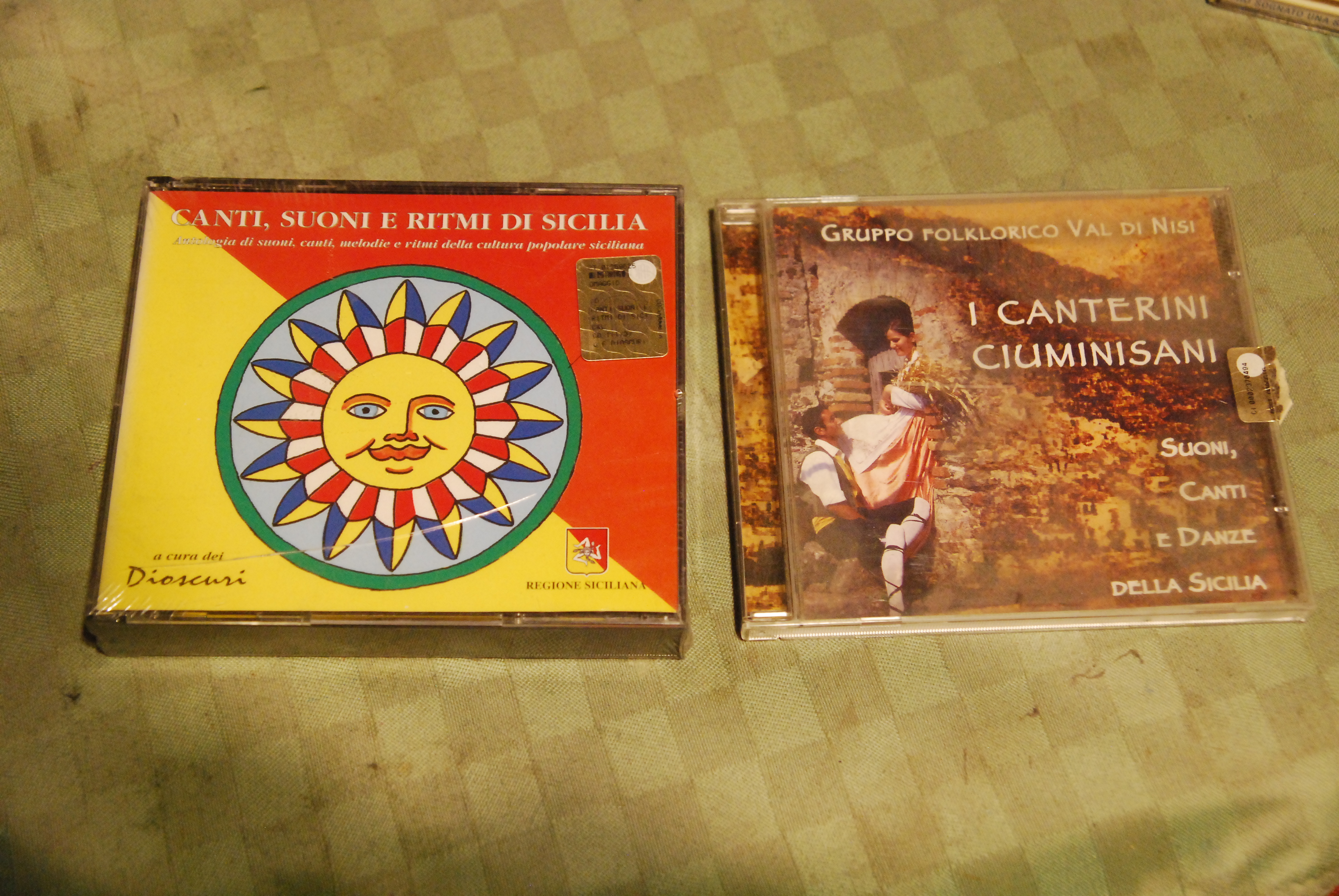 canti suoni e ritmi di sicilia (dioscuri) e gruppo folkloristico …