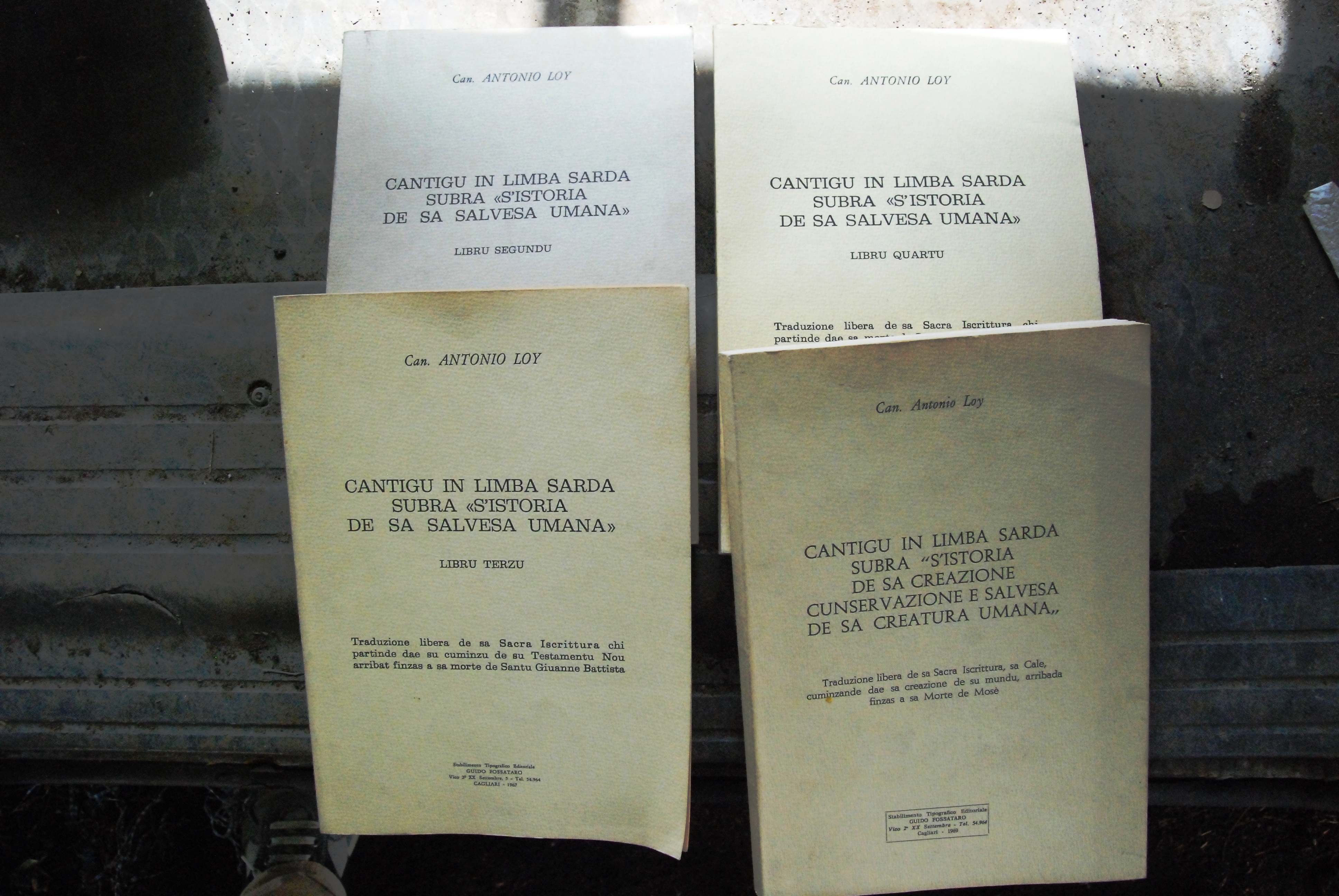 cantigu in limba sarda subra s'istoria de sa salvesa umana …