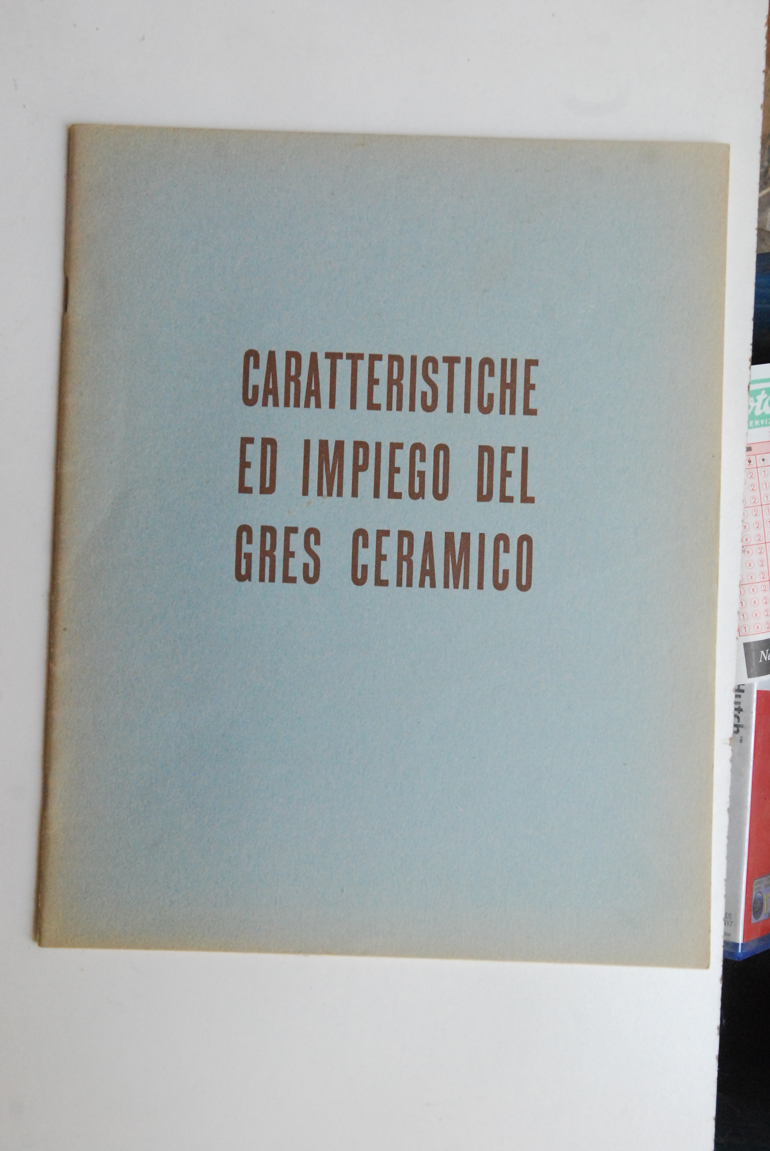 caratteristiche ed impiego del gres ceramico