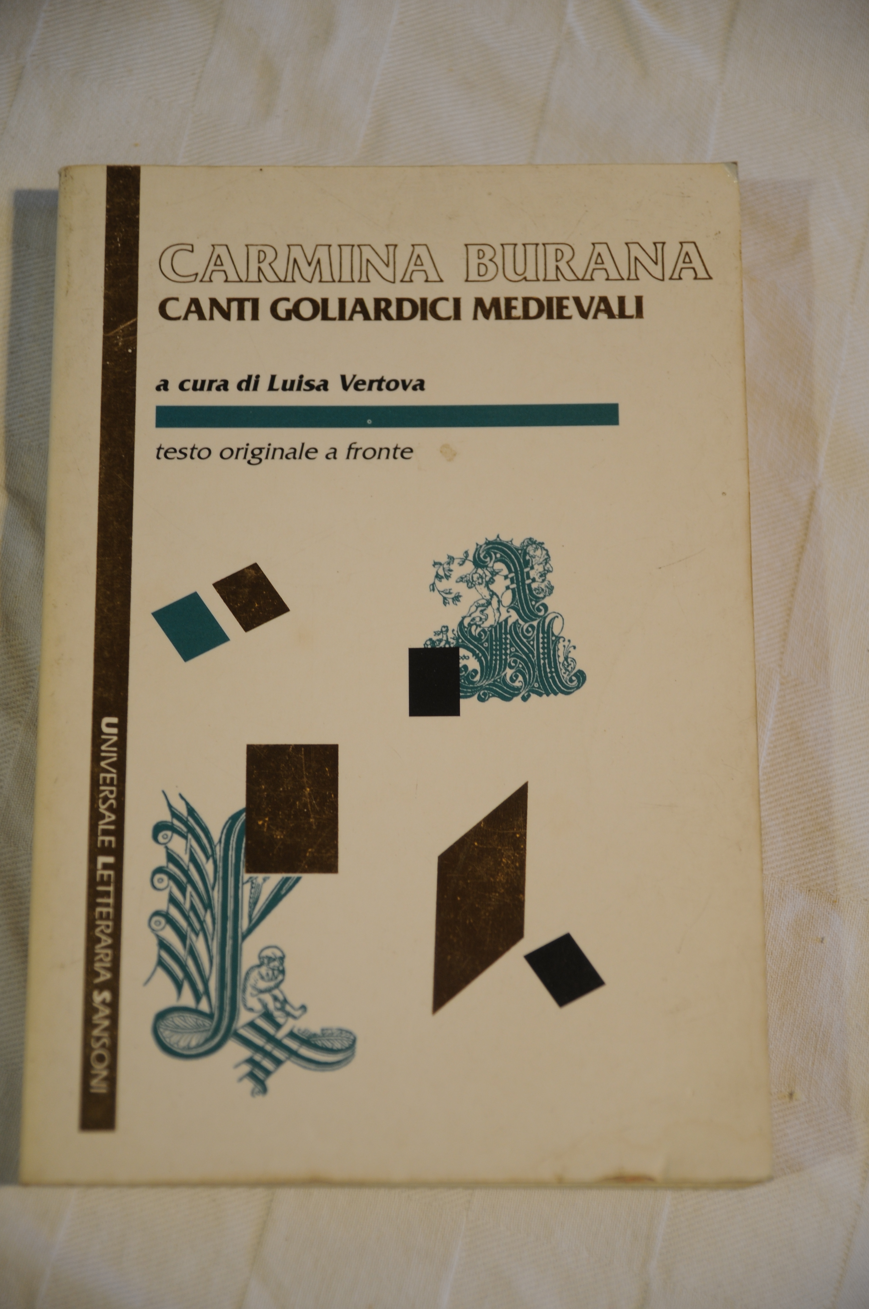 carmina burana canti goliardici medievali