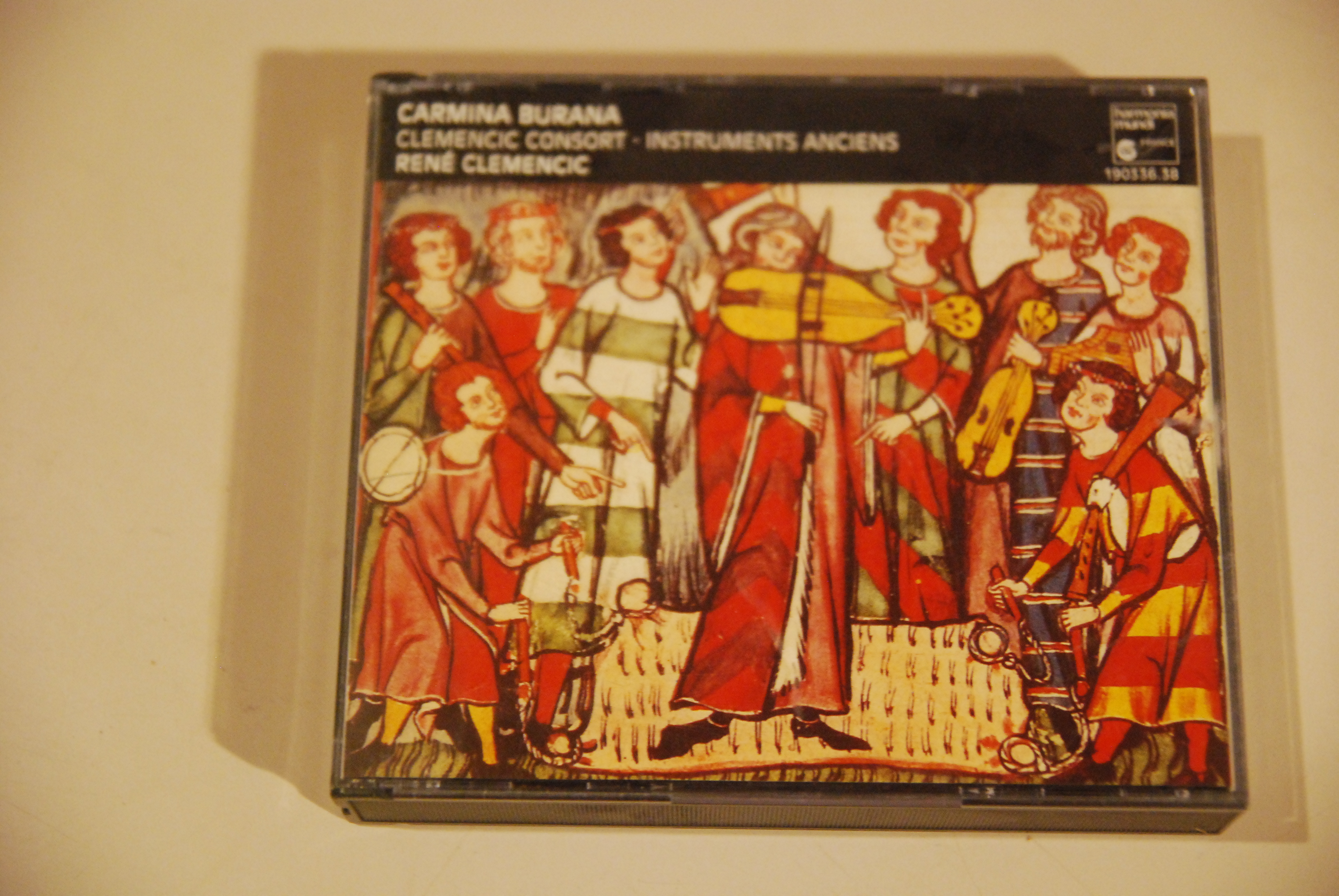 carmina burana cd instruments anciens cofanetto NUOVO