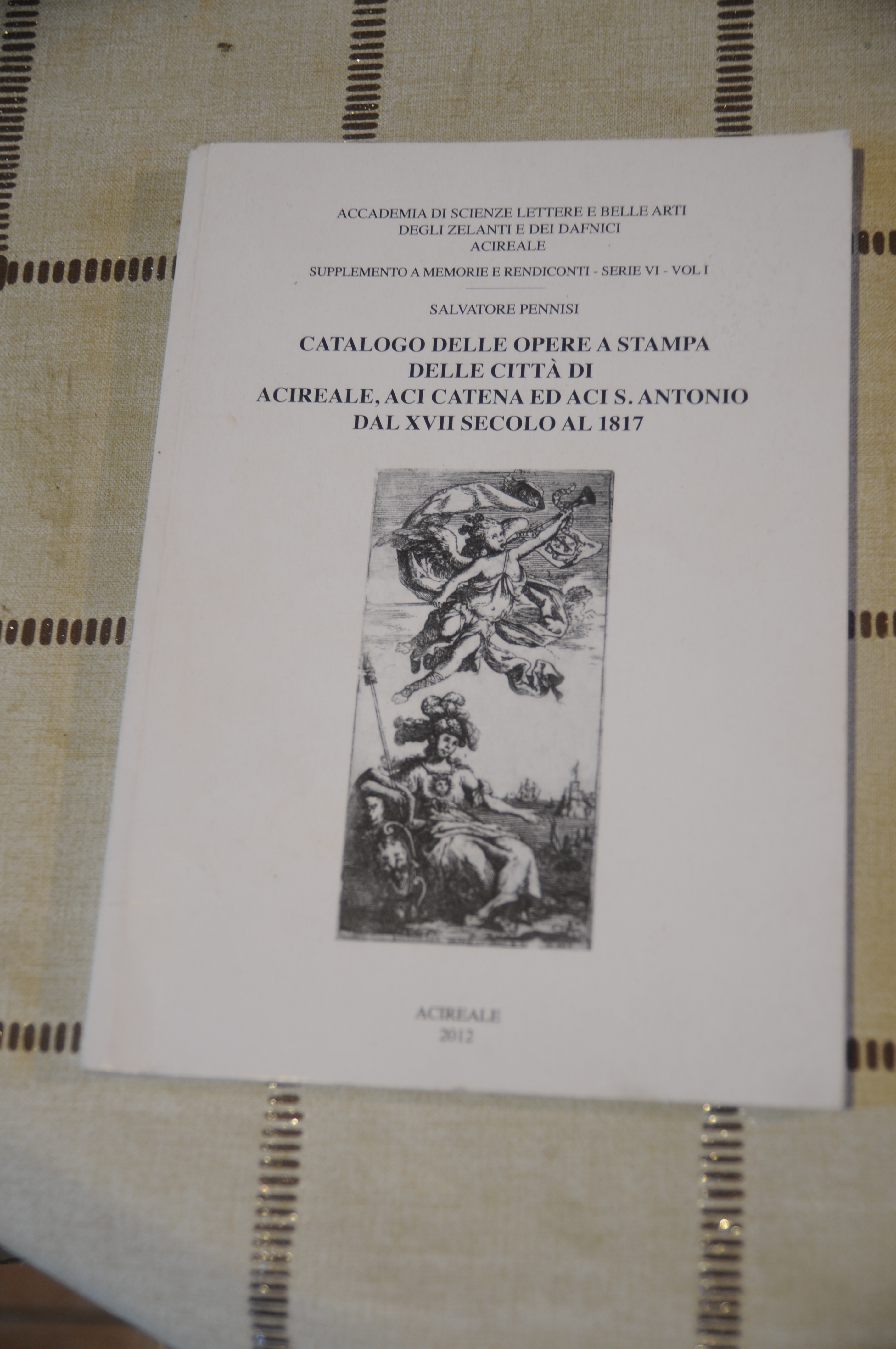 catalogo delle opere a stampa delle città di acireale acicatena …