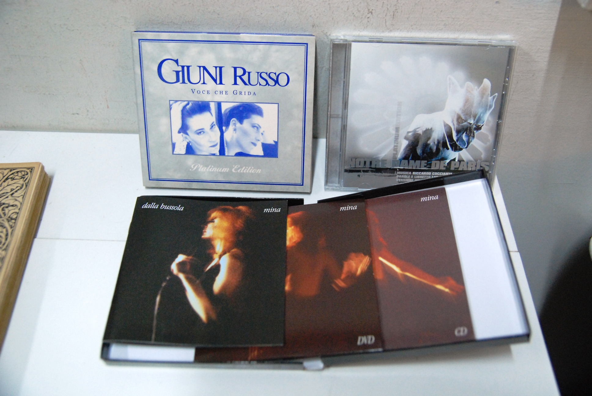 CD DVD ? giuni russo voce che grida notre dame …