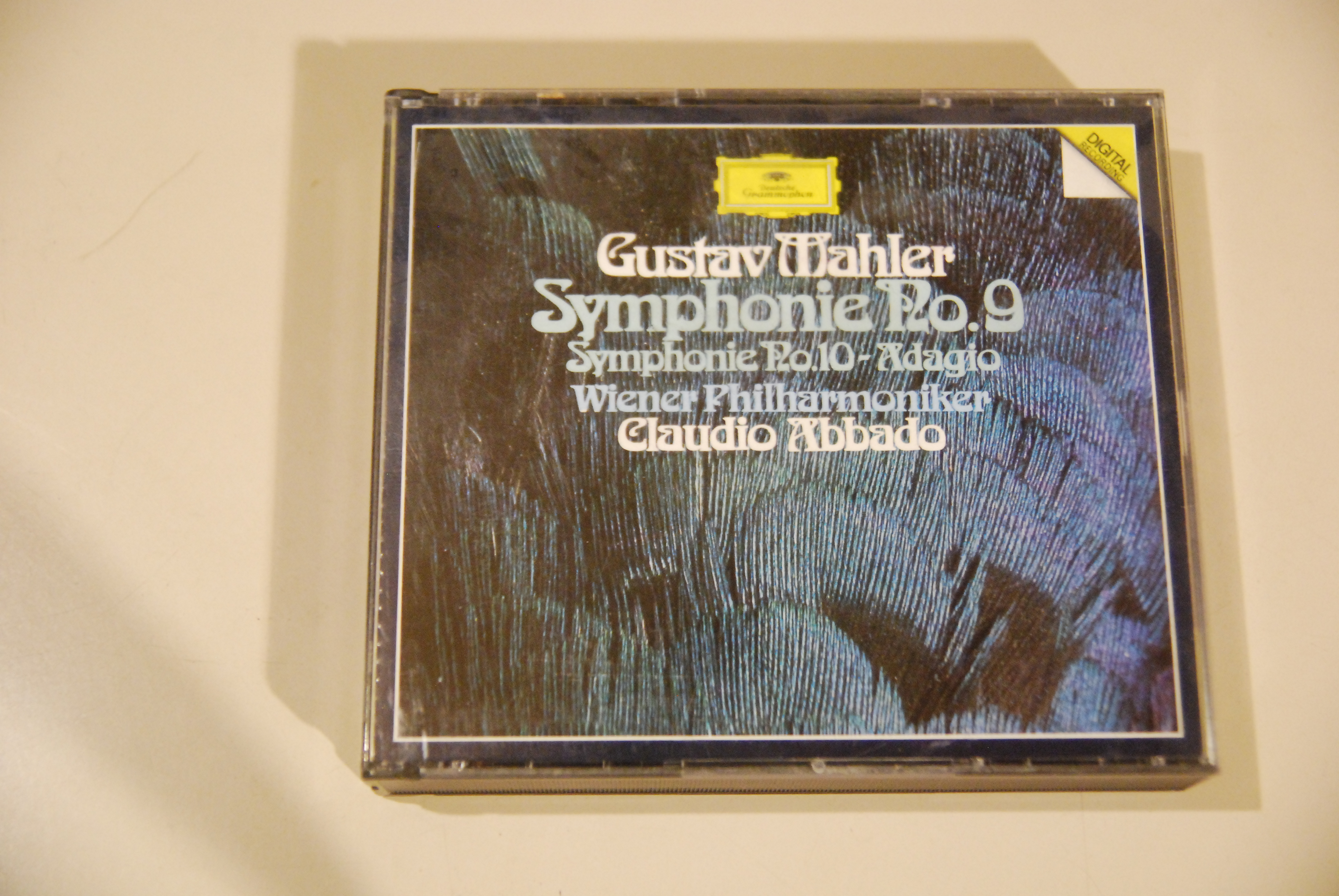 cd gustav mahler symphonie 9 10 adagio NUOVO