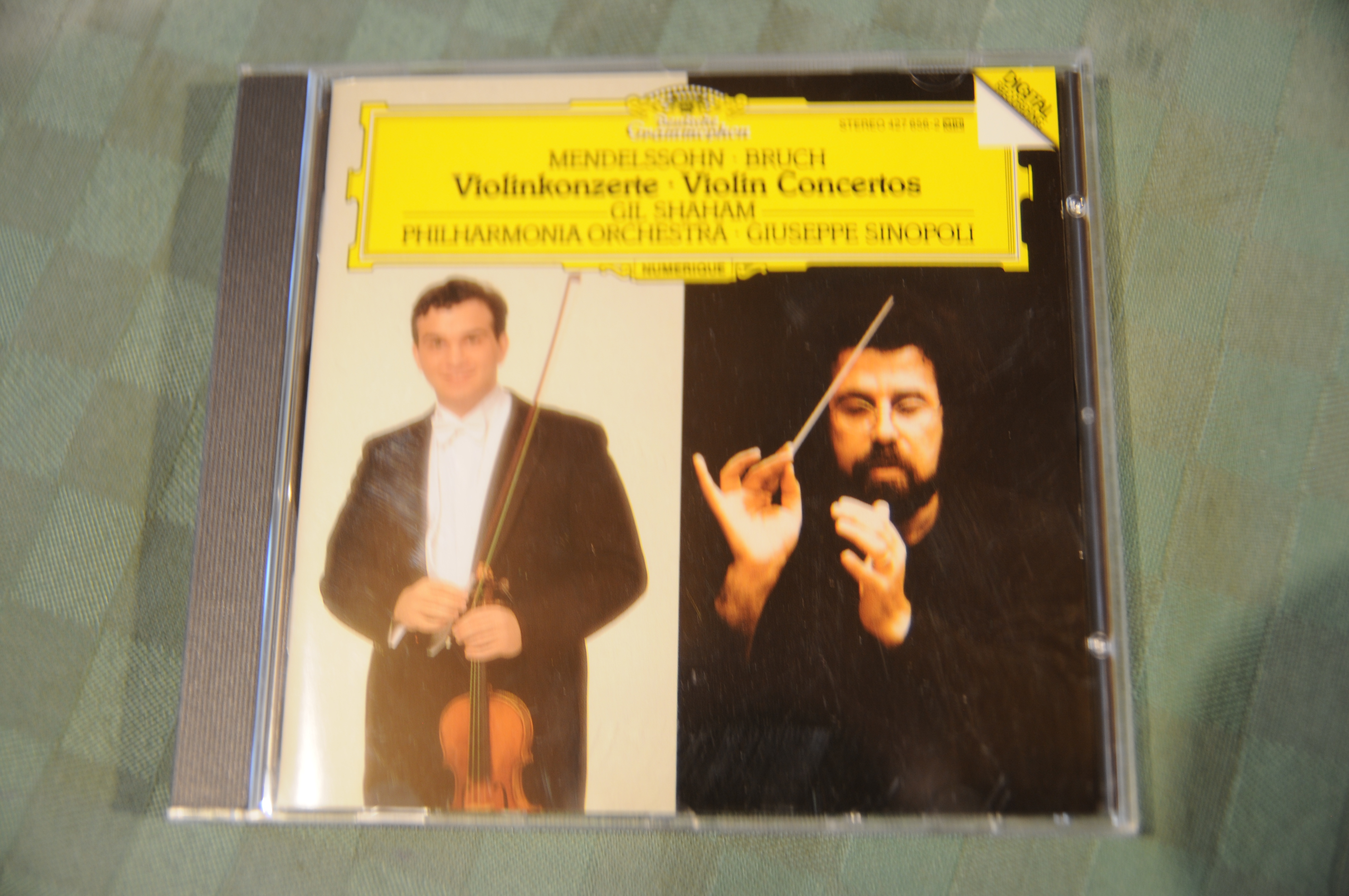 CD mendelssohn bruch violinkonzerte violin concertos DG NUOVISSIMO