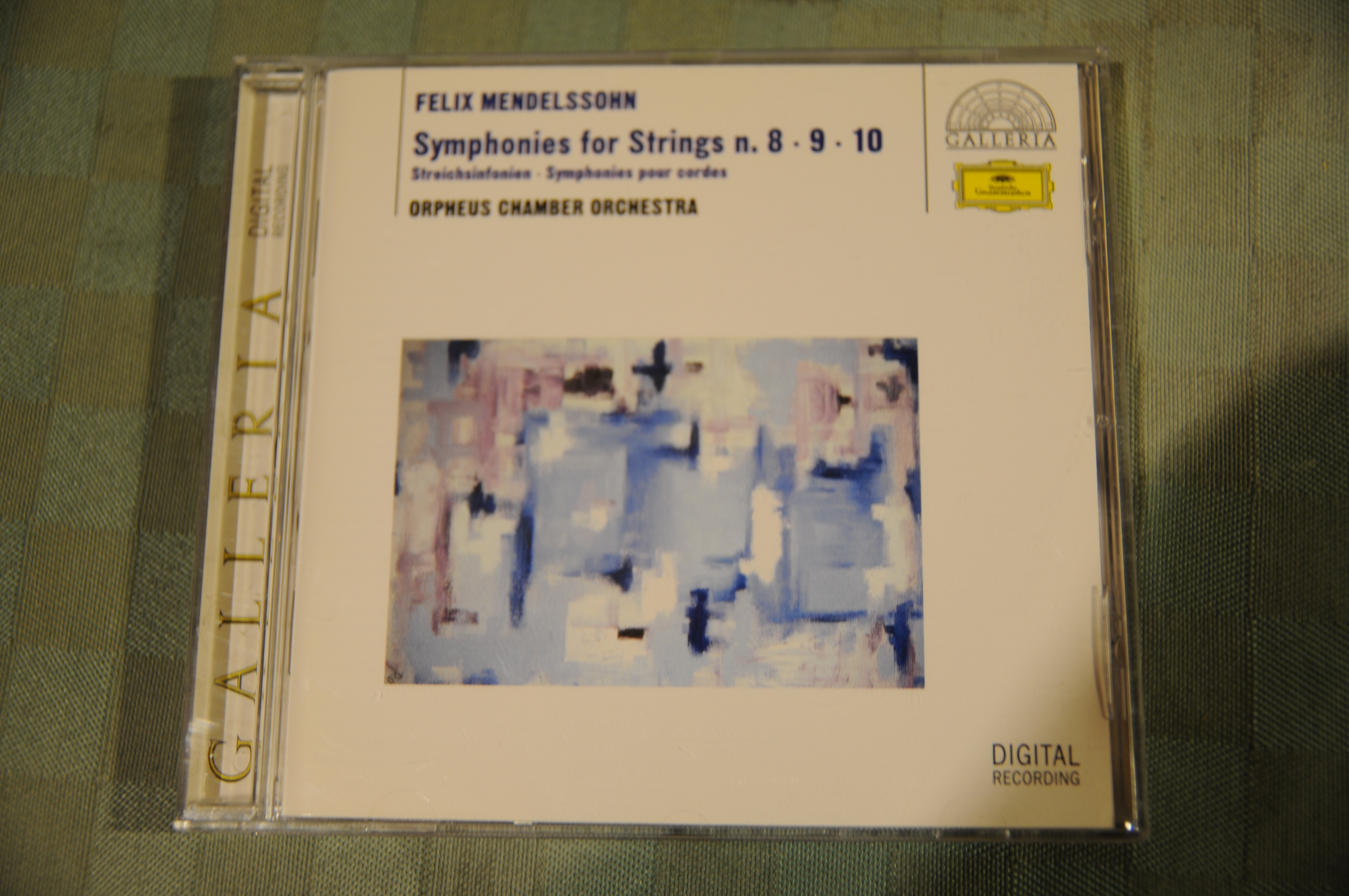CD MENDELSSOHN SYMPHONIES FOR STRINGS 8,9,10 NUOVO