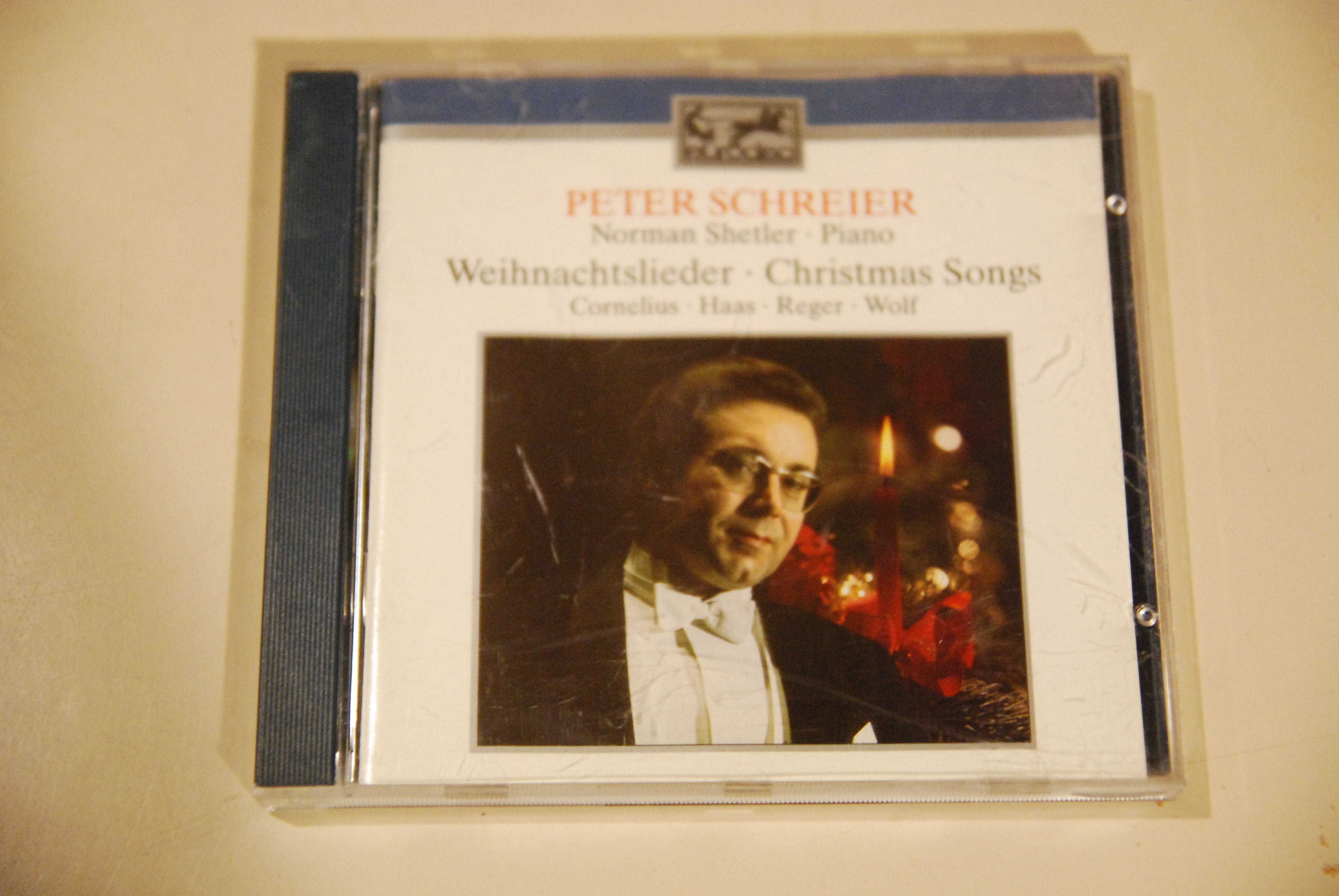 cd peter schreier weihnachtslieder christmas songs canzoni natalizie NUOVO