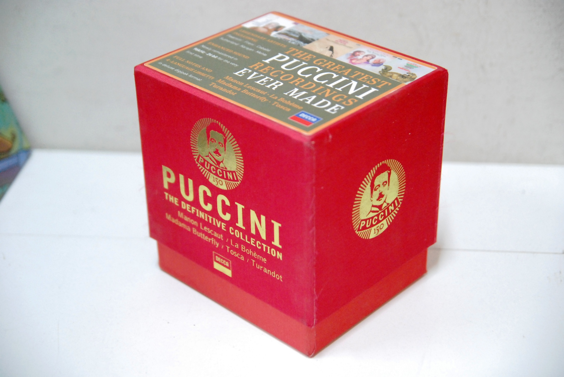 CD Puccini the definitive collection manca 1 CD (il primo …