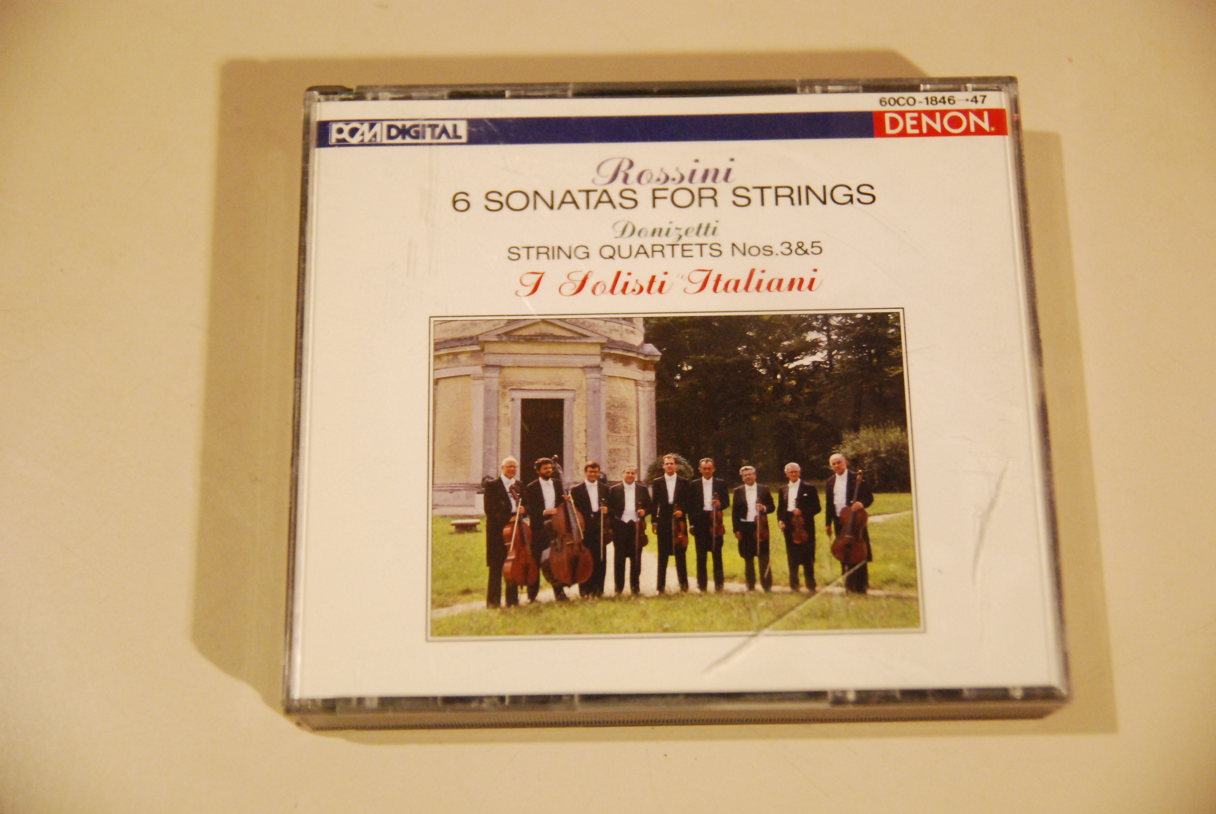 cd rossini 6 sonatas for strings donizetti quartets 3 e …