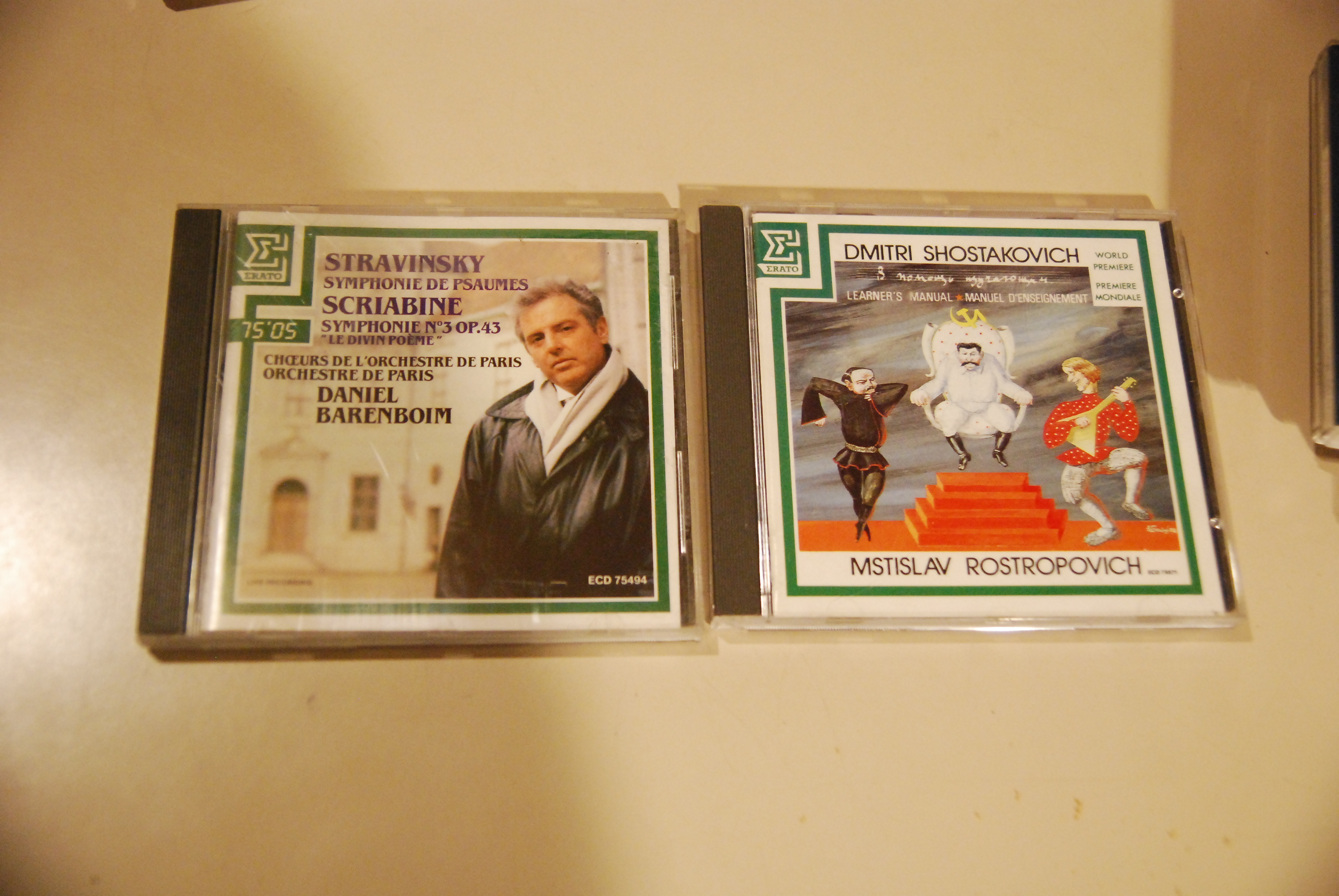 cd stravinsky symphonie de psaumes scriabine 3 op. 43 le …