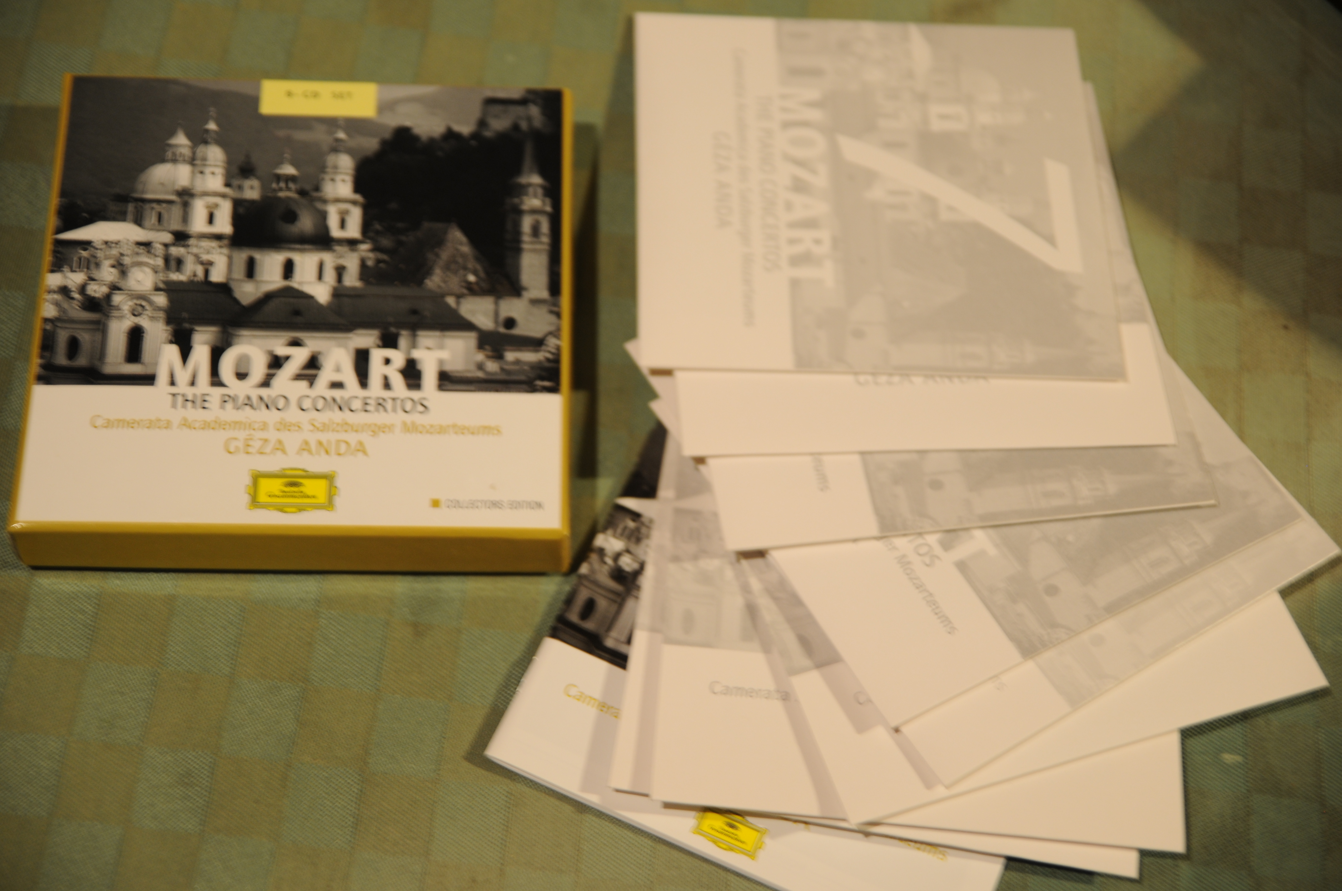 cd the piano concertos box 8 cd NUOVI