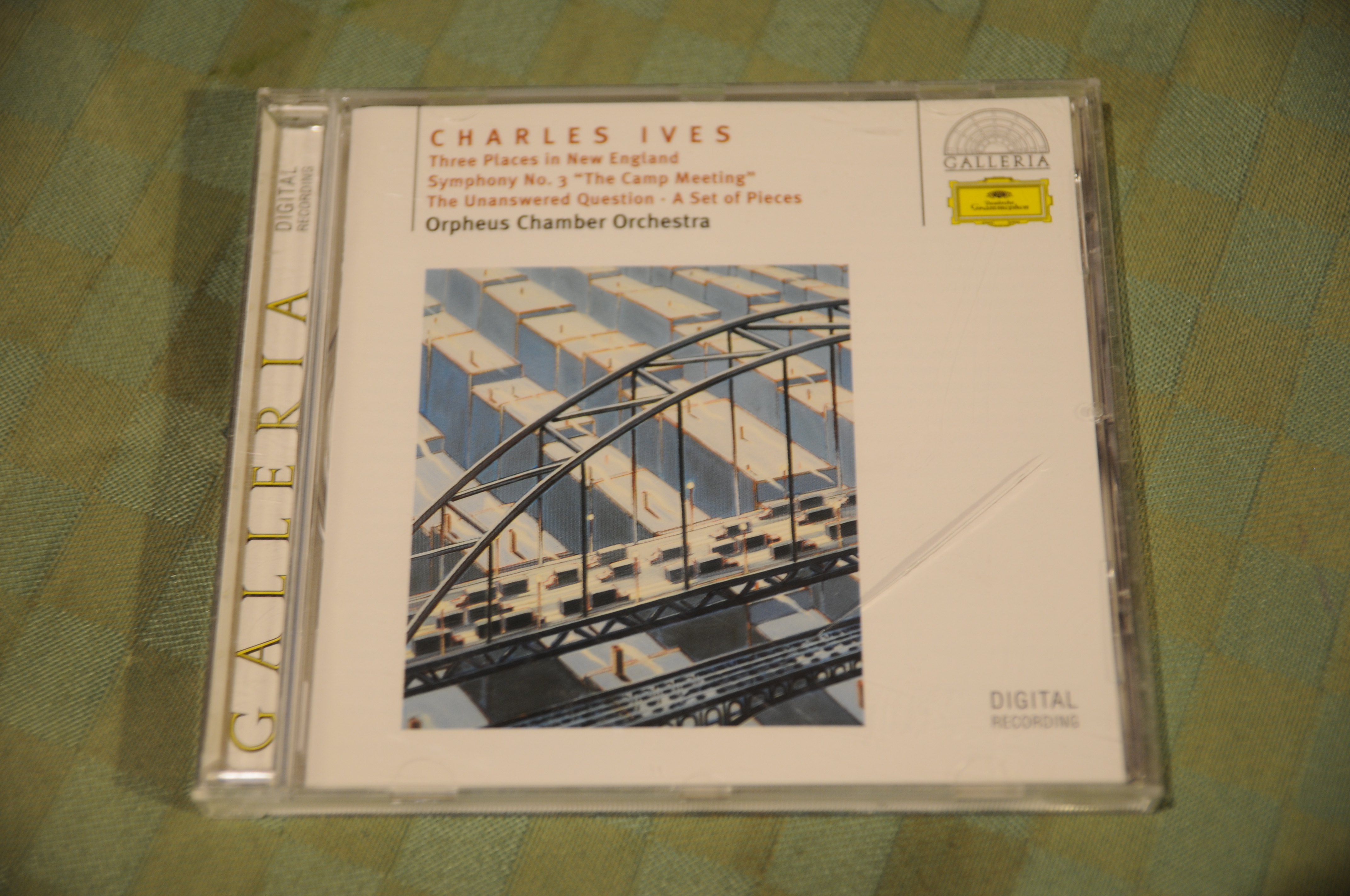 cd three places in new england orpheus chamber orchestra NUOVO