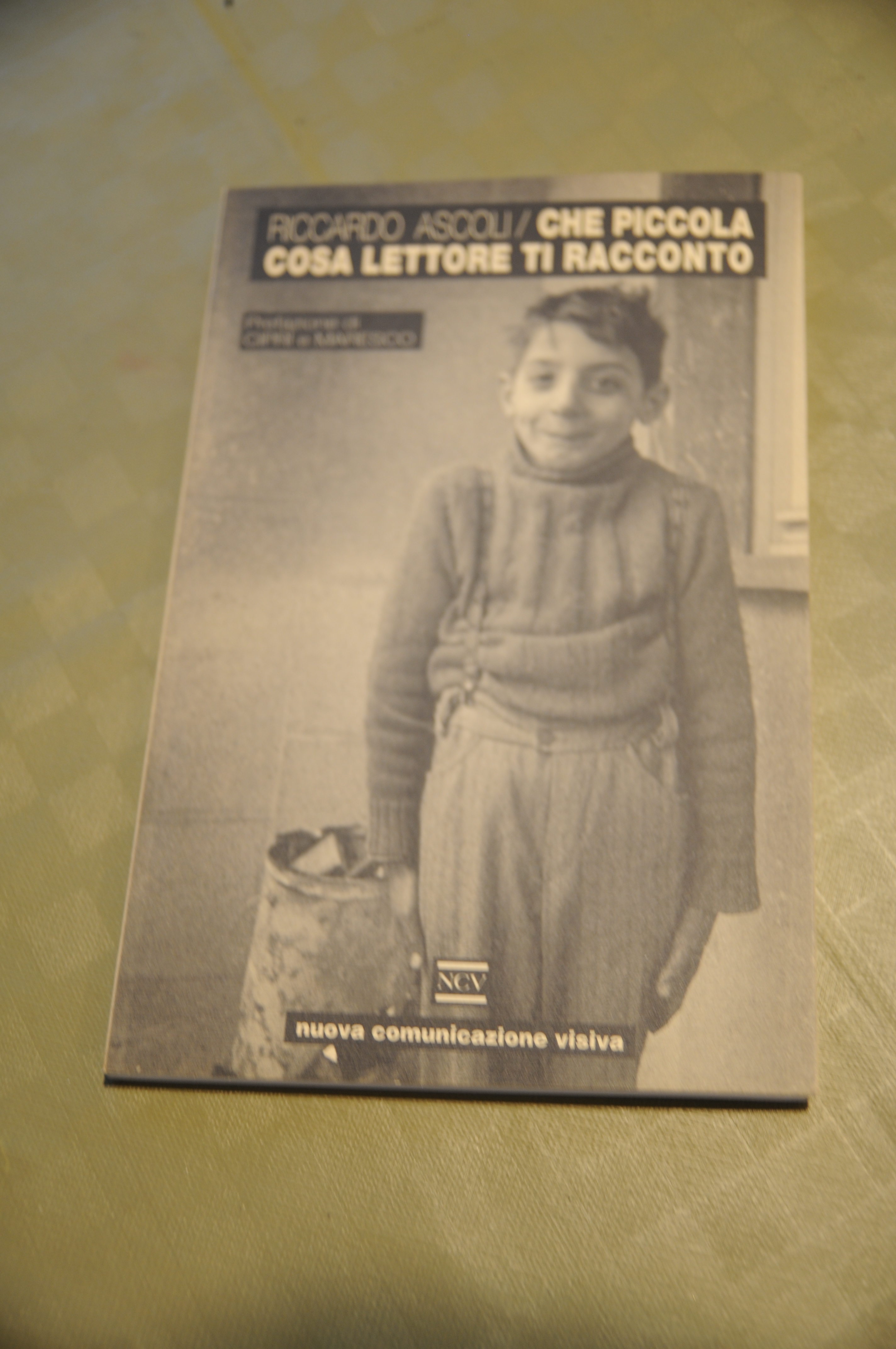 CHE PICCOLA COSA LETTORE TI RACCONTO