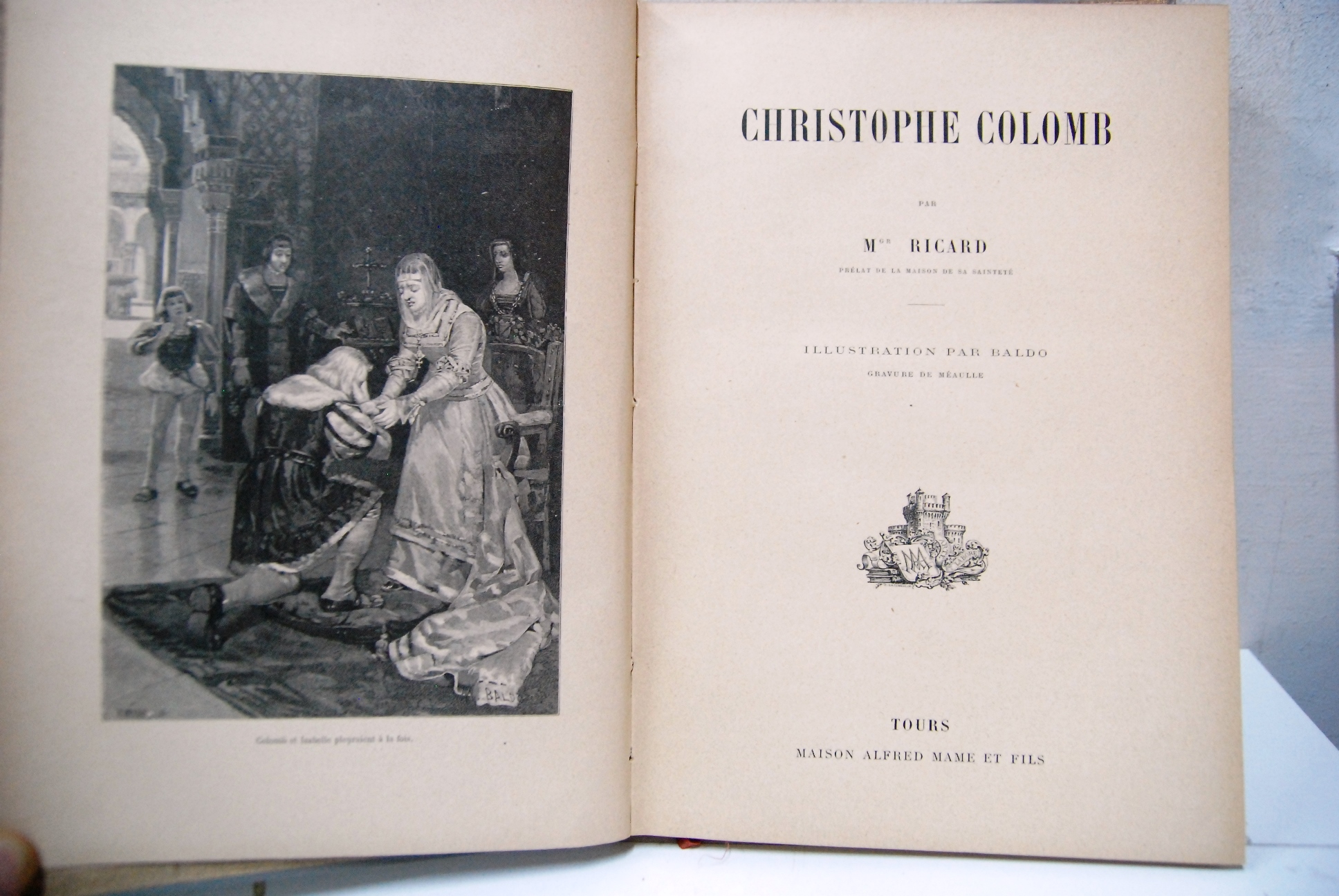 christophe colomb illustration par baldo