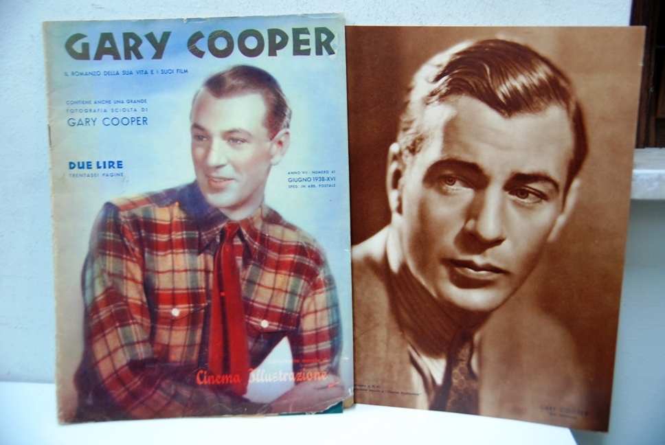 Cinema illustrazione - Gary Cooper - n. 41 (con foto)