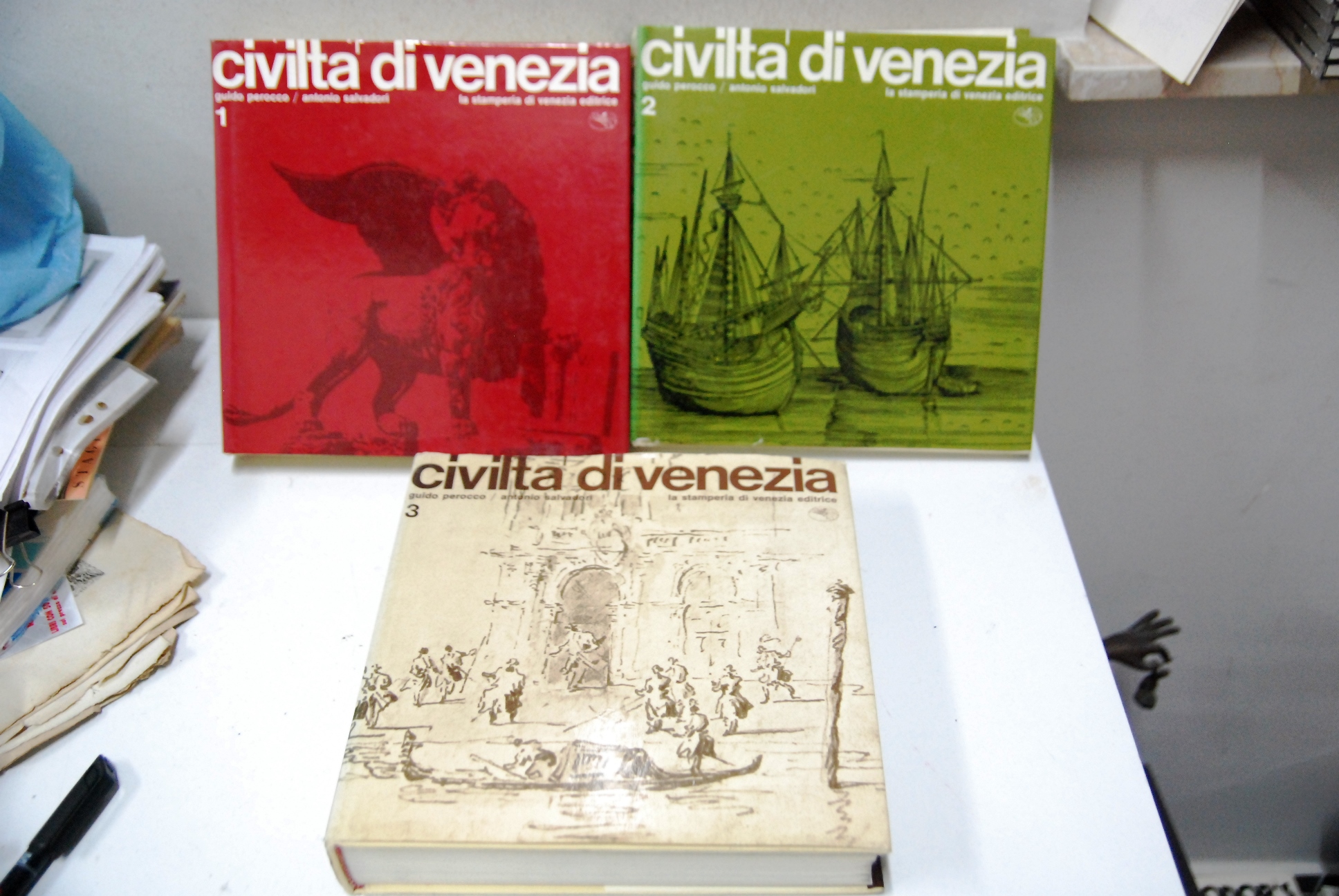 civiltà di venezia 3 voll. opera cpl. COME NUOVI