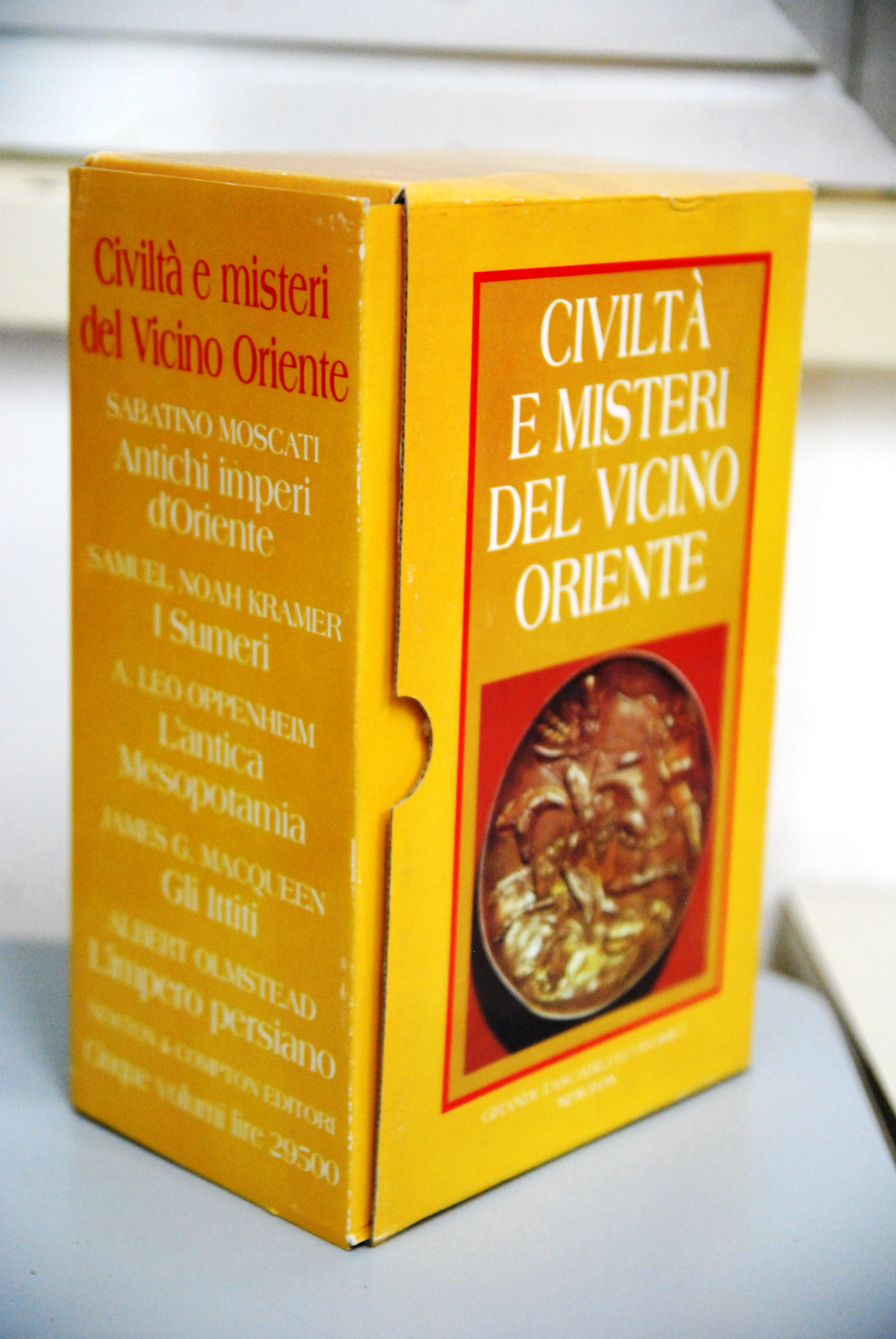 civiltà e misteri del vicino oriente 5 voll. con cofanetto …