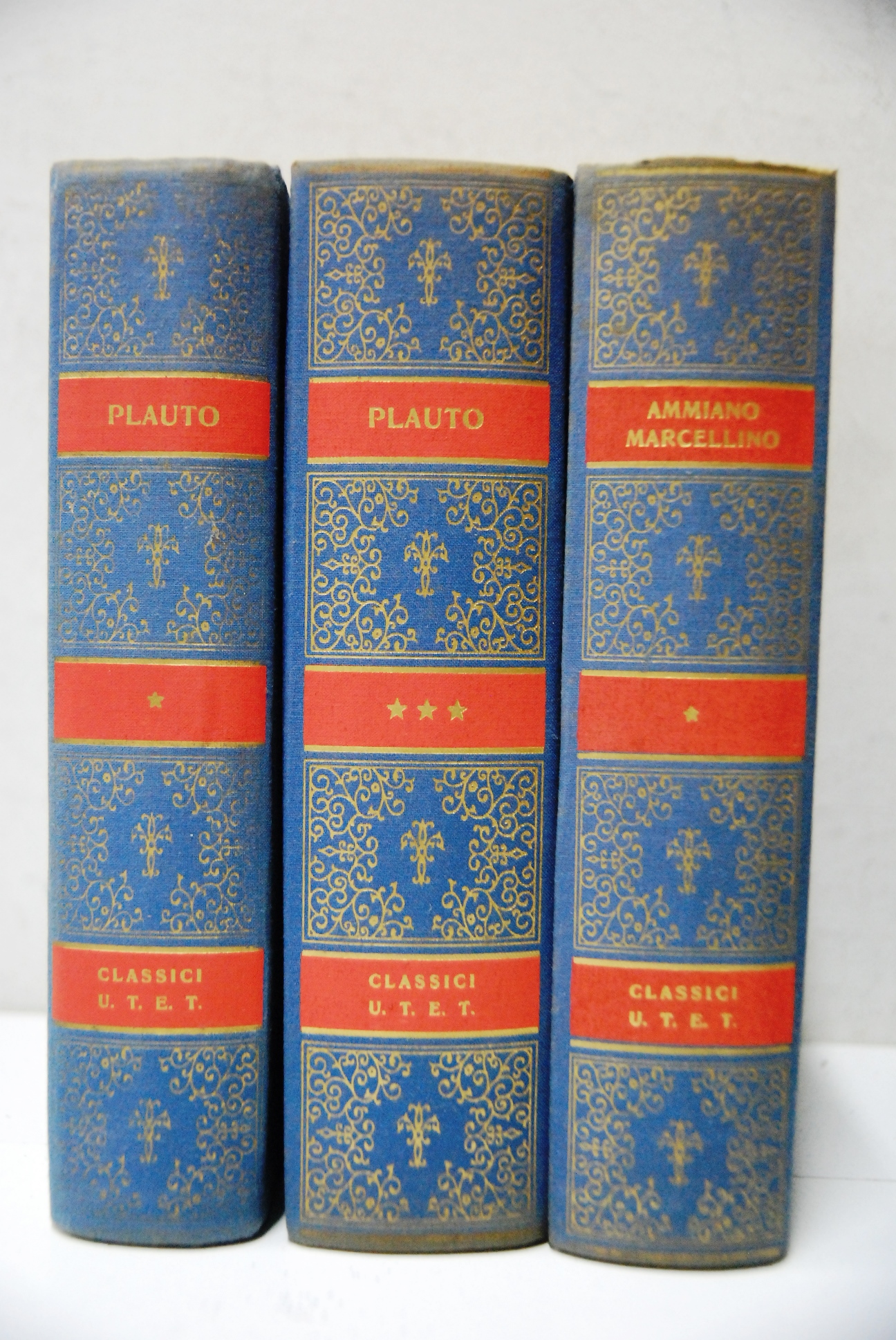 Classici UTET ? Plauto 1 e 3