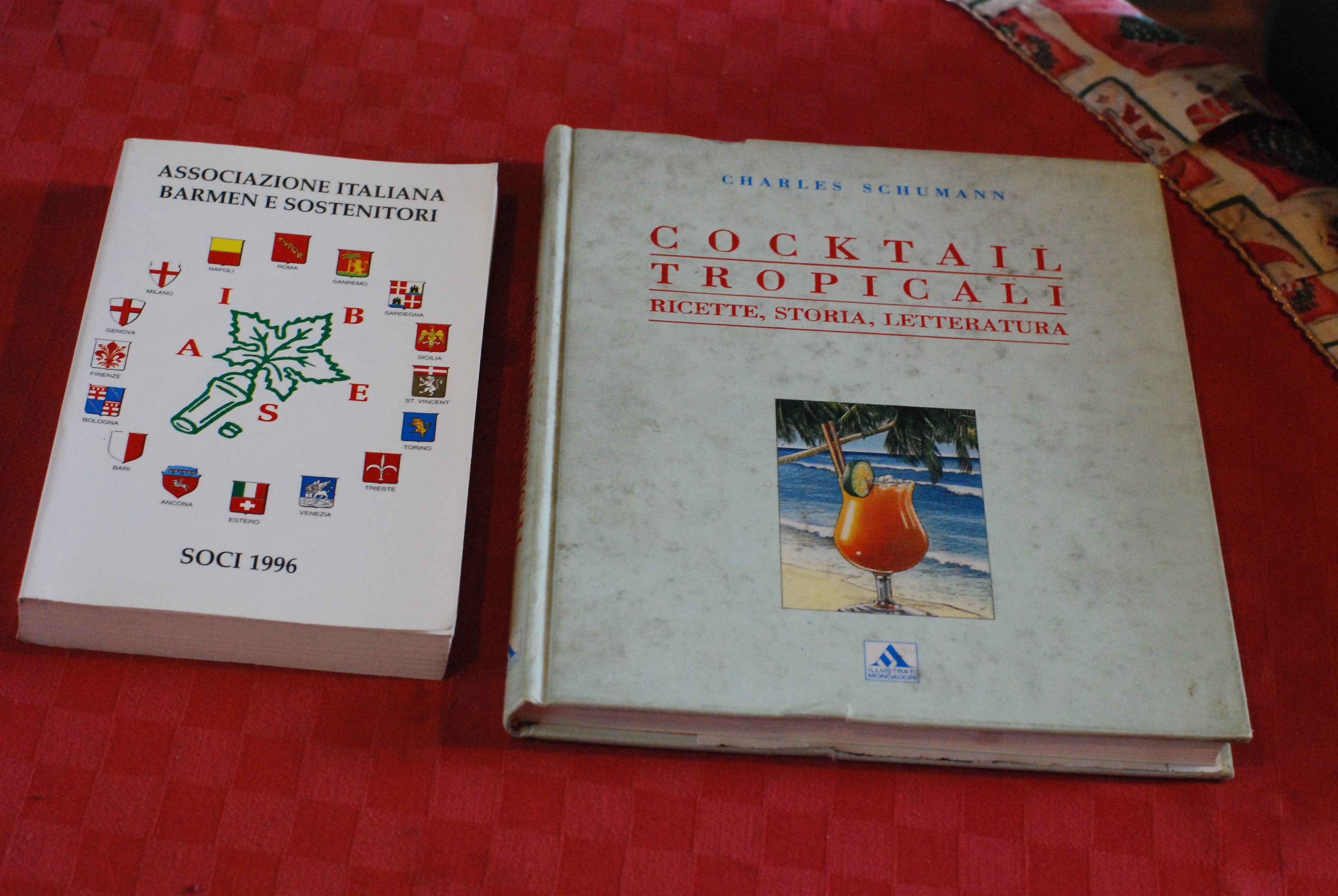 cocktail tropicali ricette storia letteratura e associazione barmen soci 1996