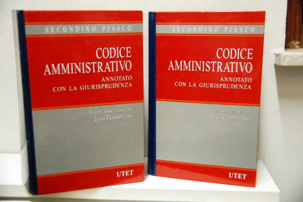 Codice Amministrativo annotato con la giurisprudenza, 2 volumi completi