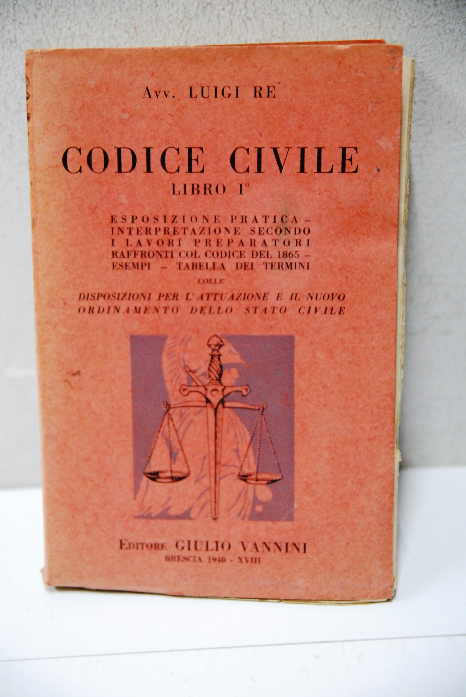 codice civile libro 1 I esposizione pratica interpretazione secondo lavori …