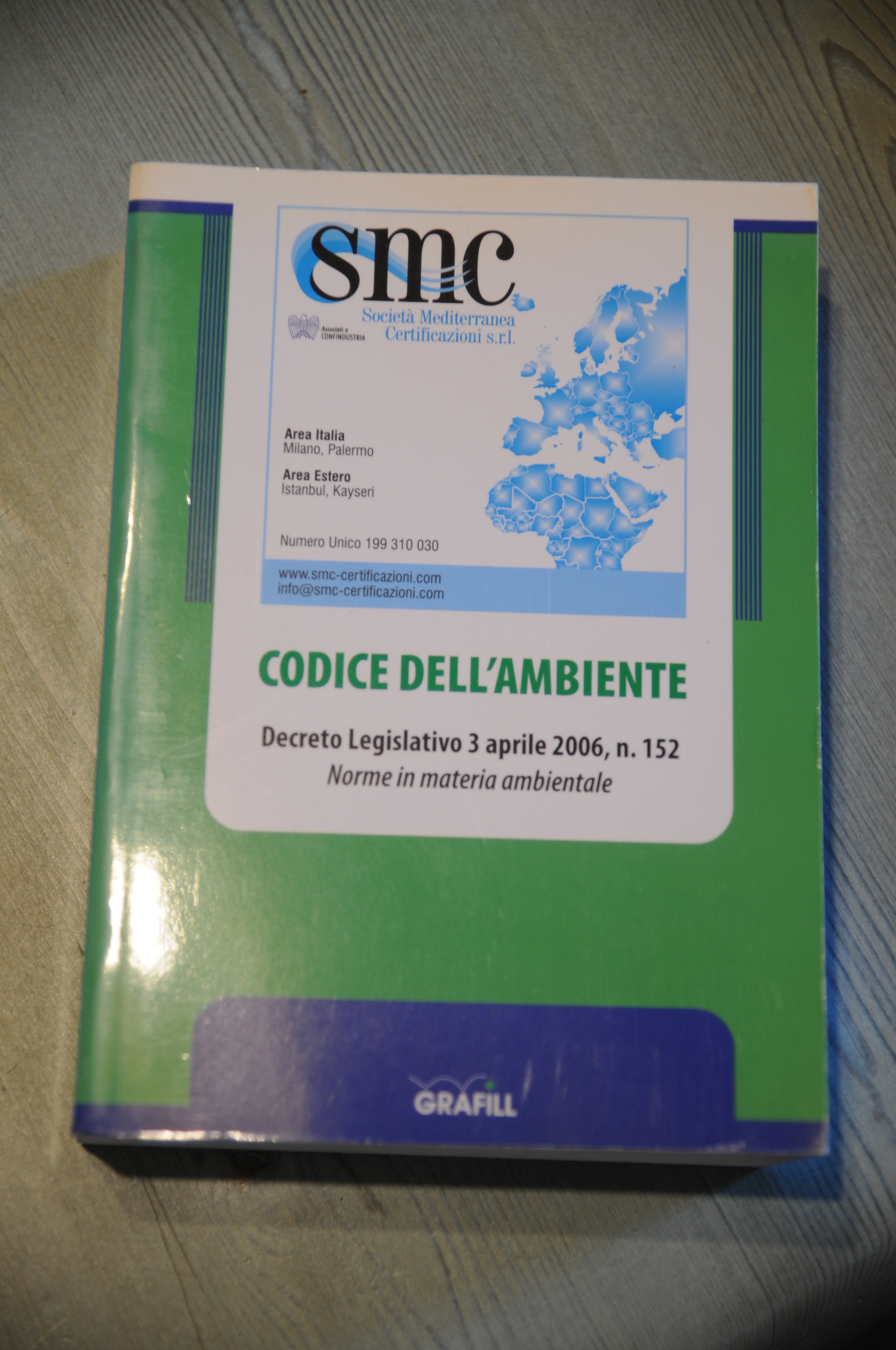 CODICE DELL'AMBIENTE d.l. 152 NUOVO
