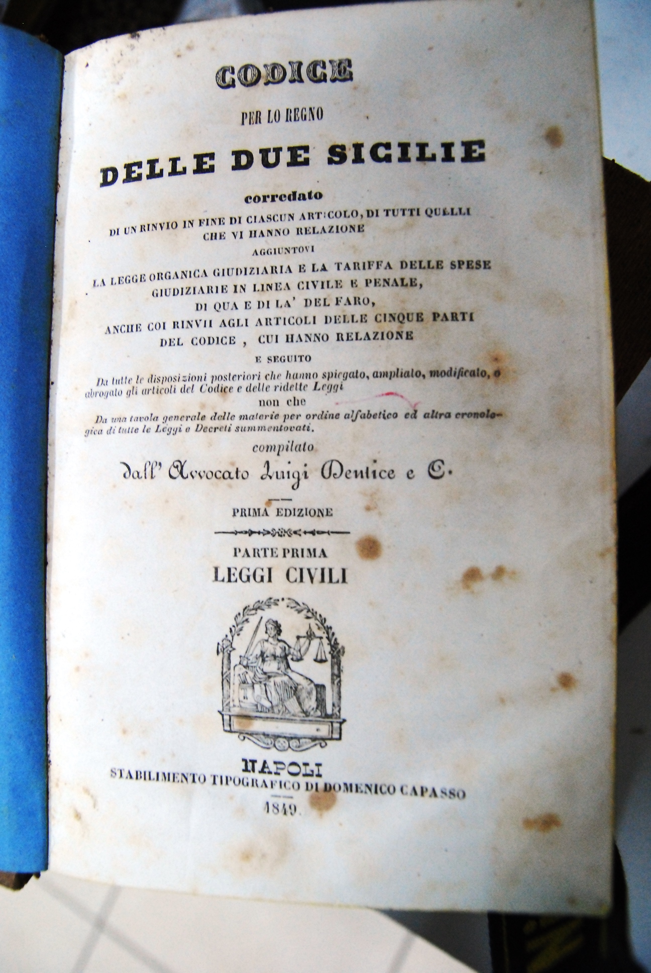 Codice per lo regno delle due sicilie parte prima leggi …