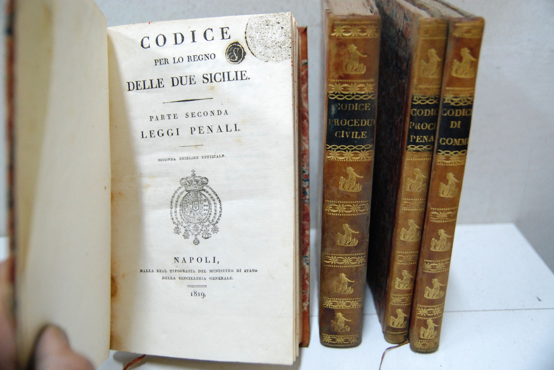 Codice per lo regno delle due sicilie vol. 2,3,4,5 seconda …