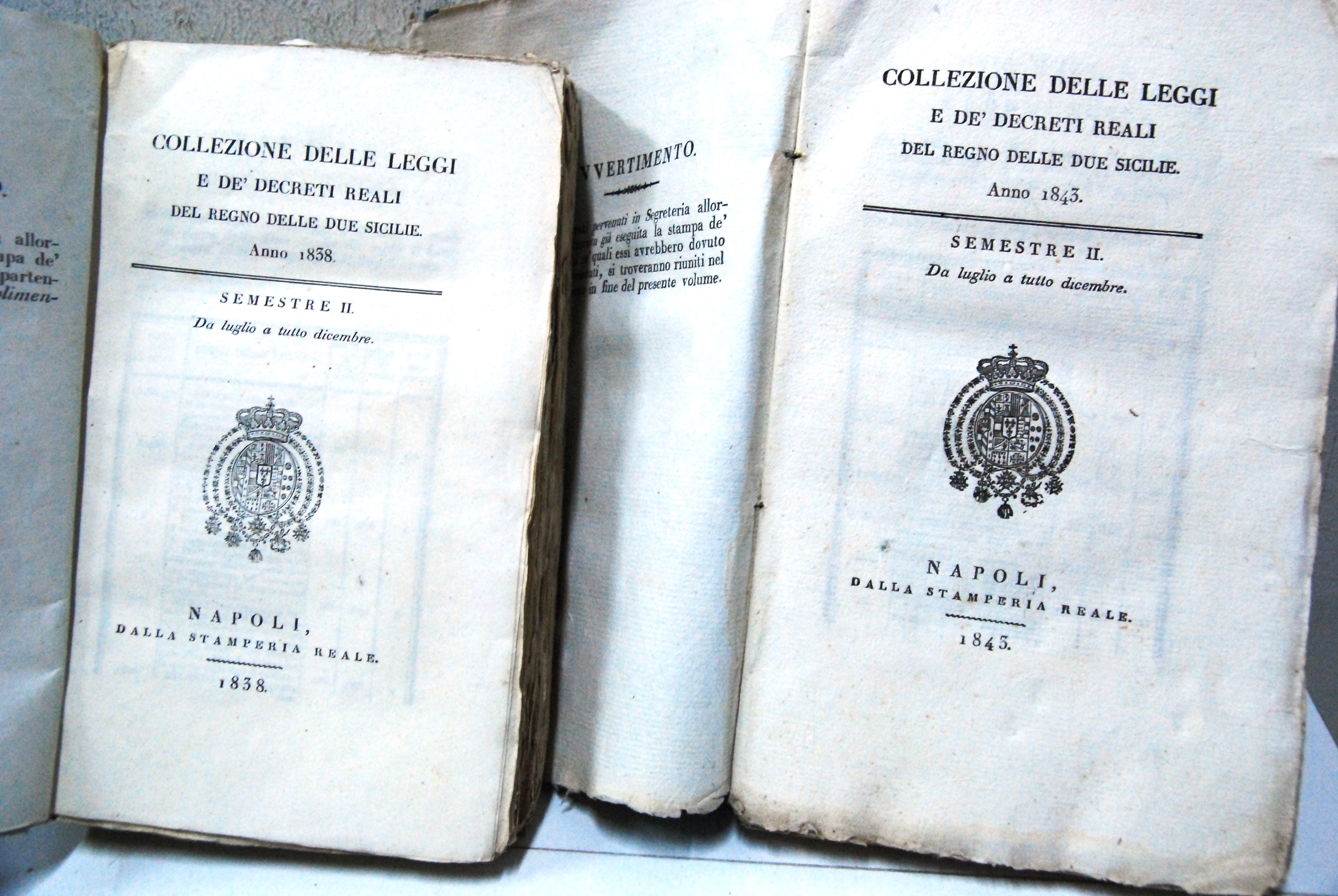 collezione delle leggi e dEcreti reali del regno delle due …