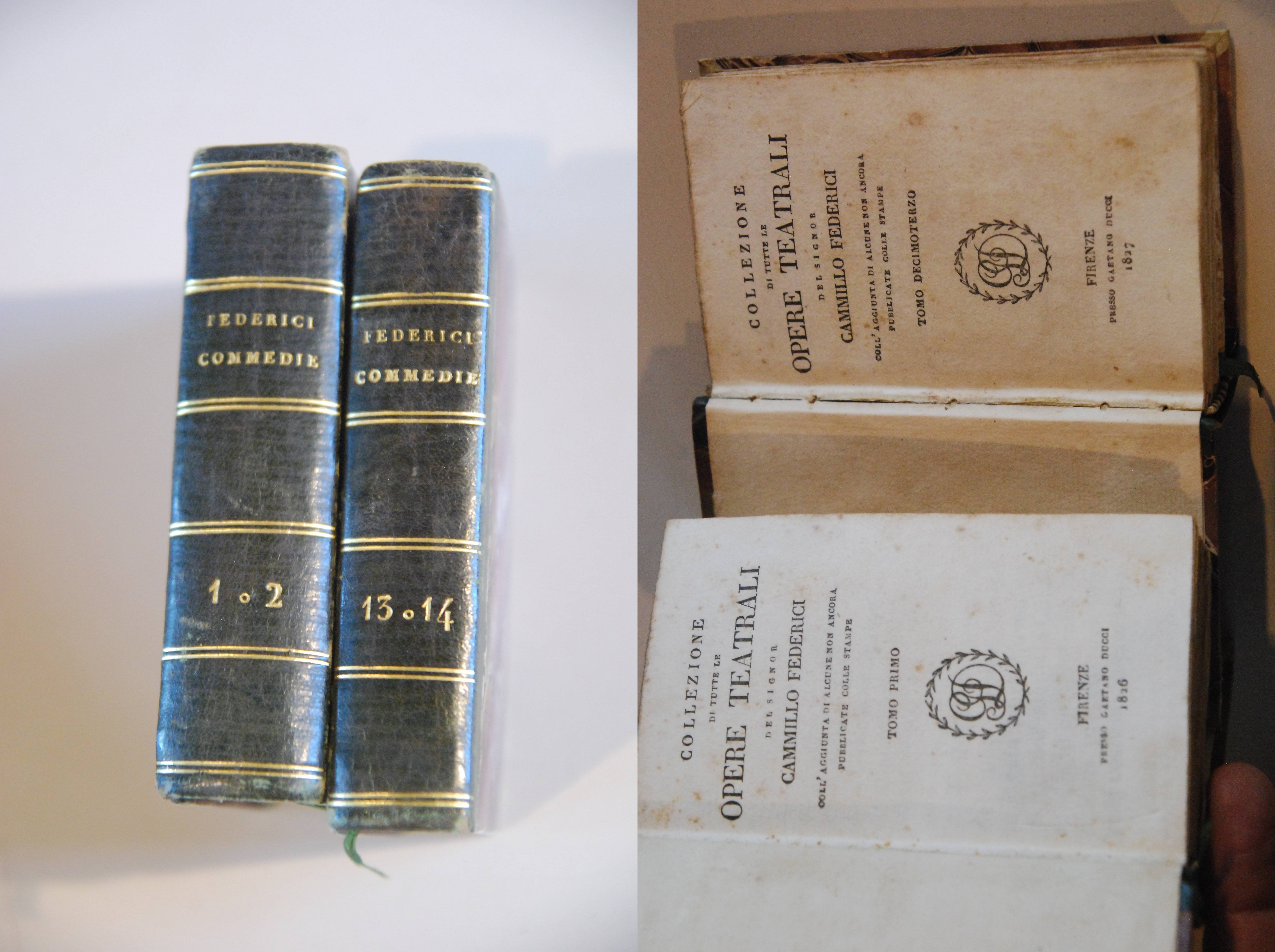 collezione di tutte le opere teatrali tomo primo secondo terzo …