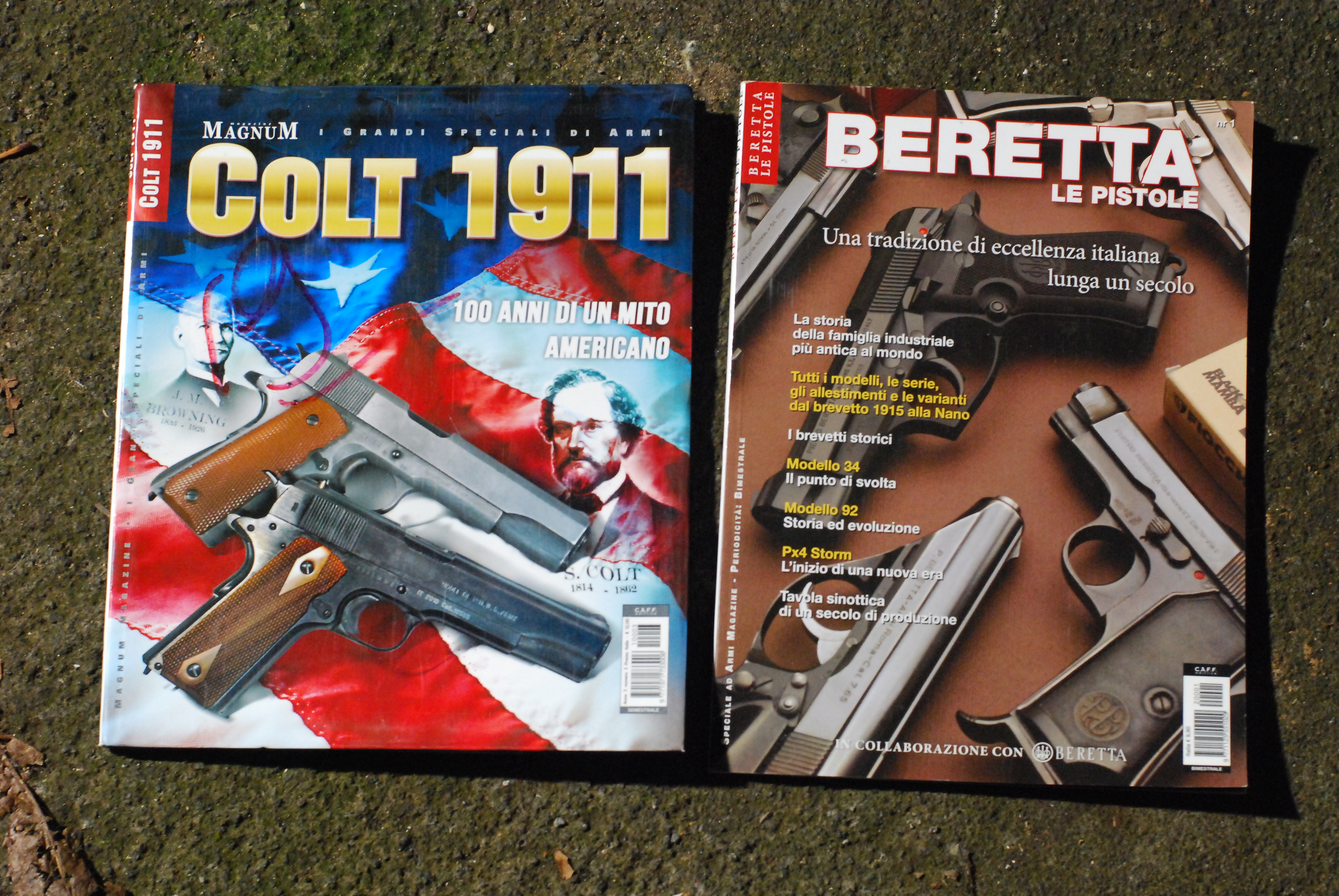 colt 1911 e beretta le pistole