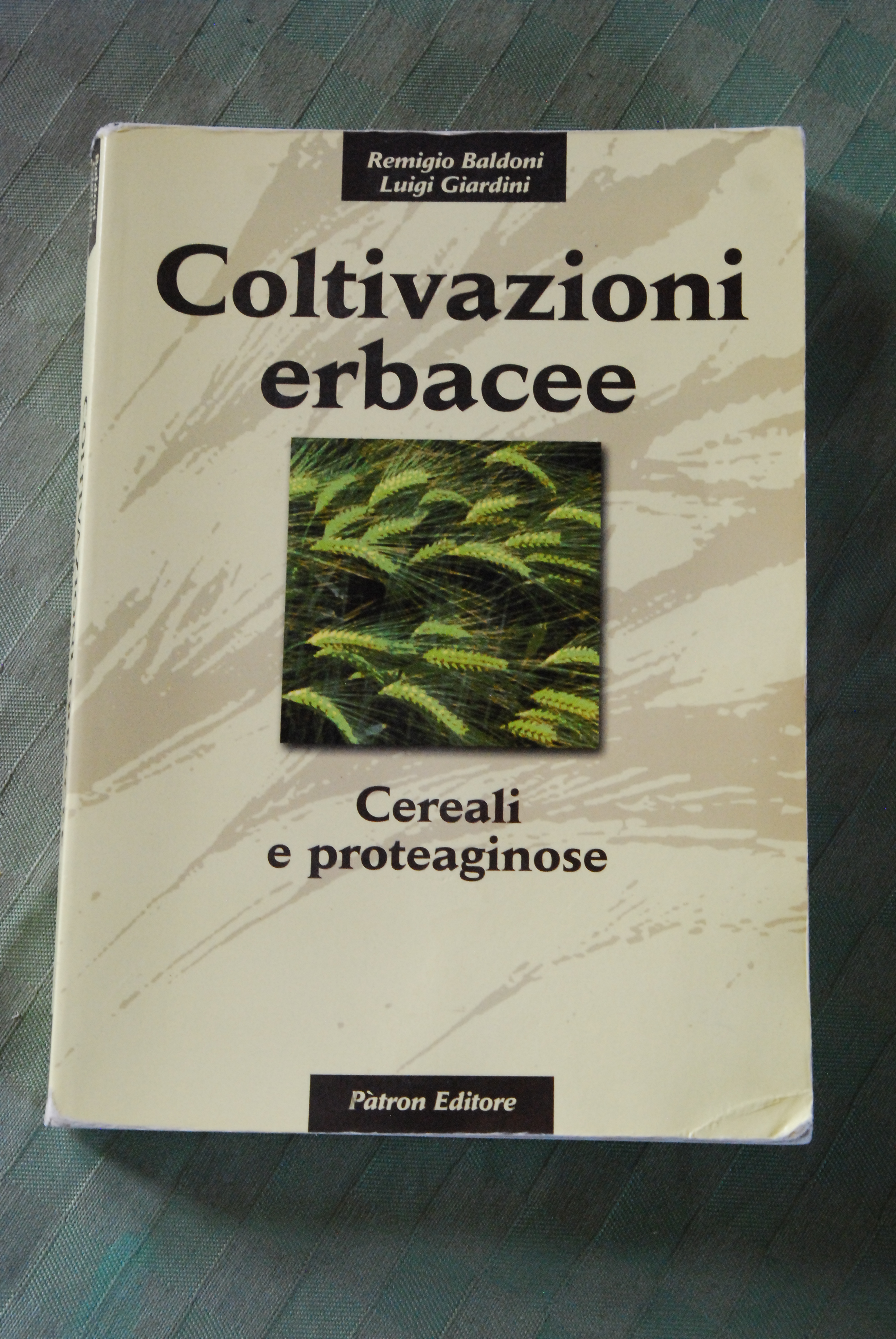 coltivazioni erbacee cereali e proteaginose NUOVISSIMO