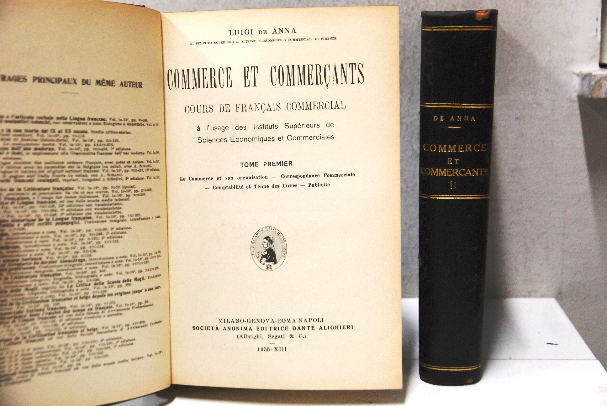 commerce et commercants cours de francais commercial 2 voll. cpl.