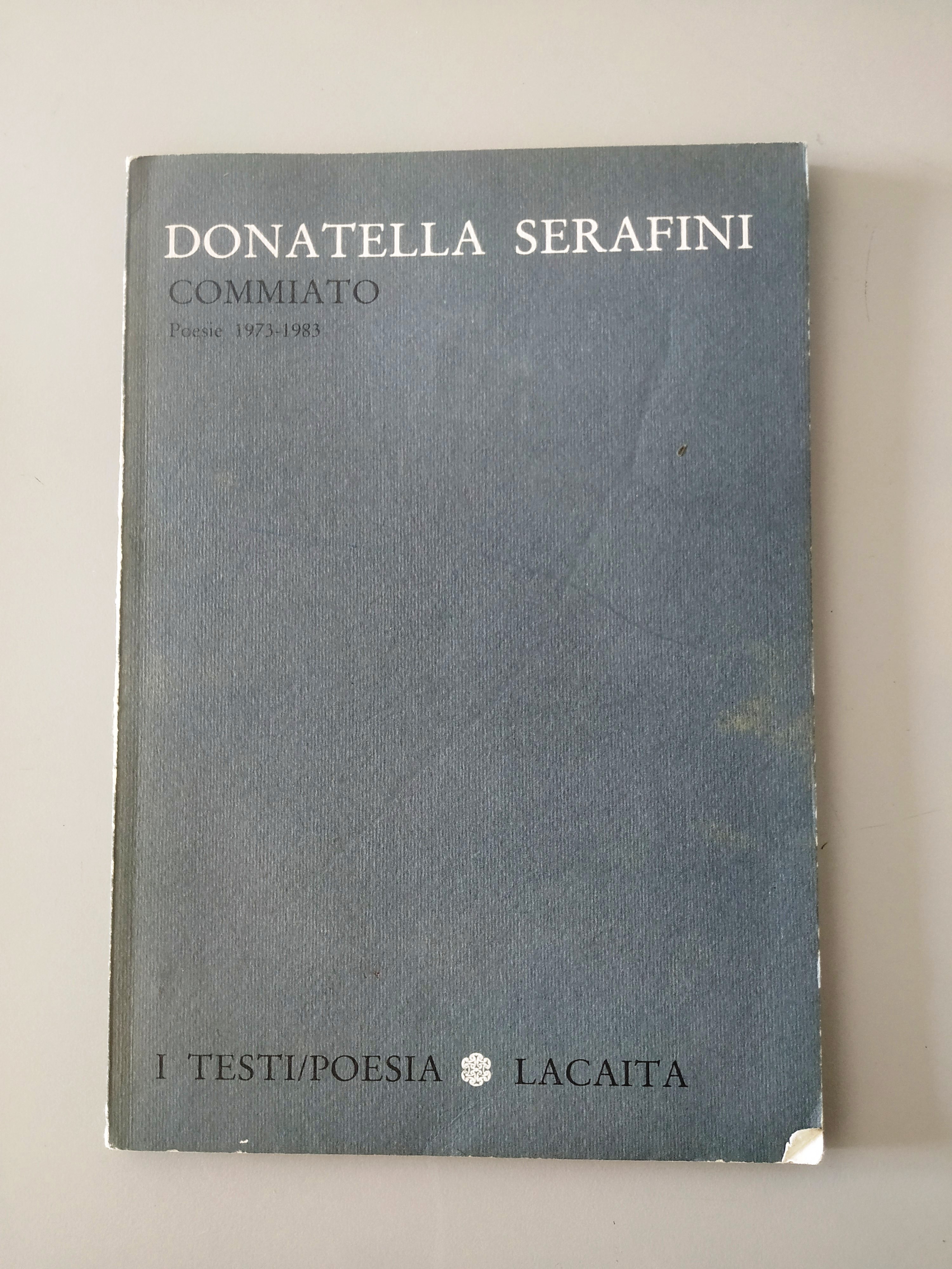 commiato poesie 1973-1983 NUOVO