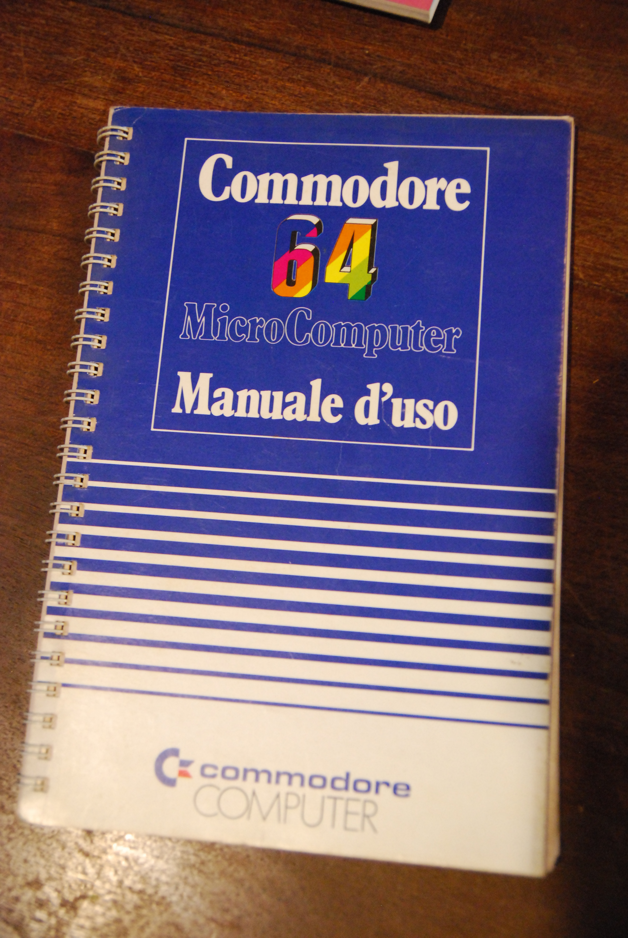 commodore 64 manuale d'uso