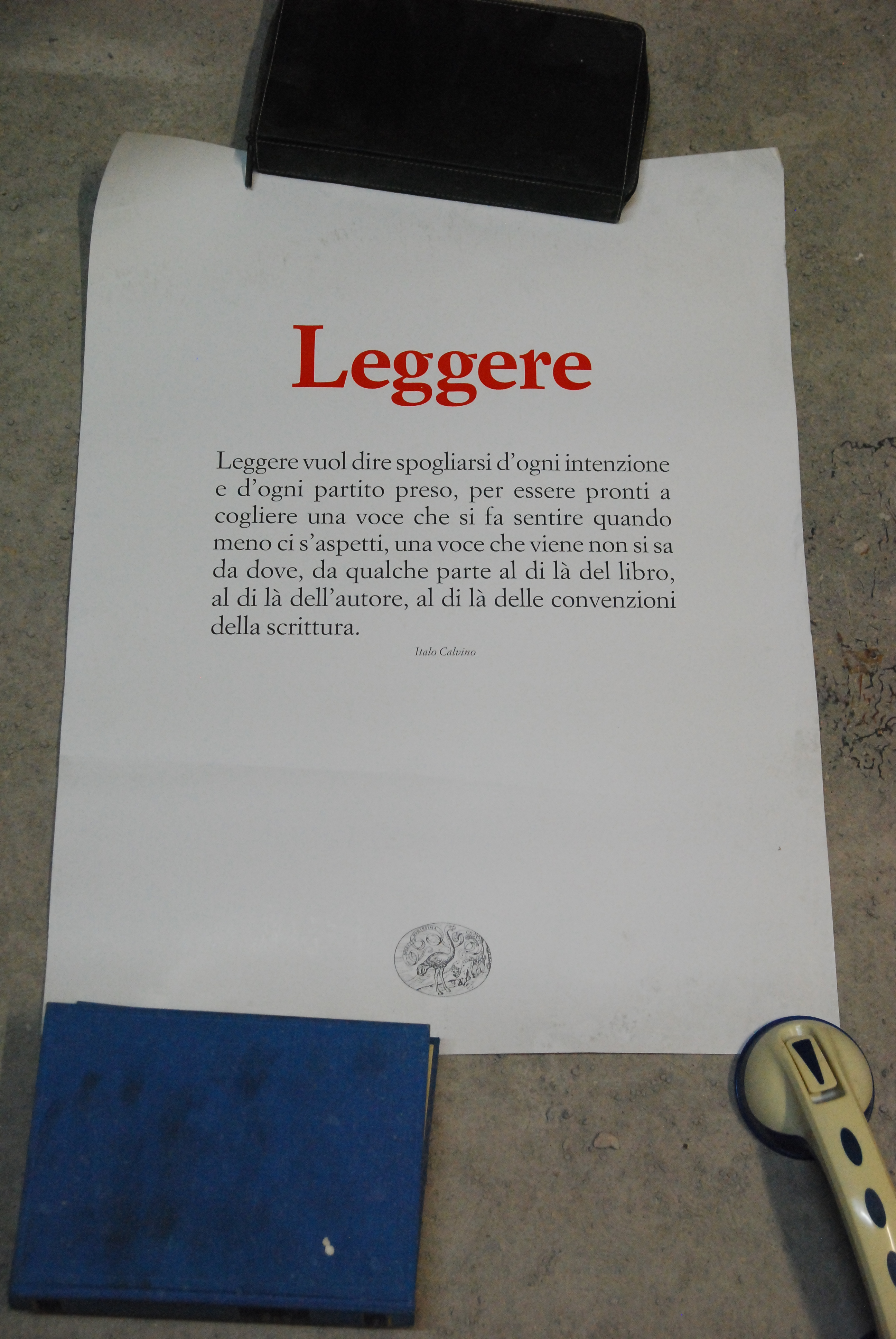 con frase di italo calvino