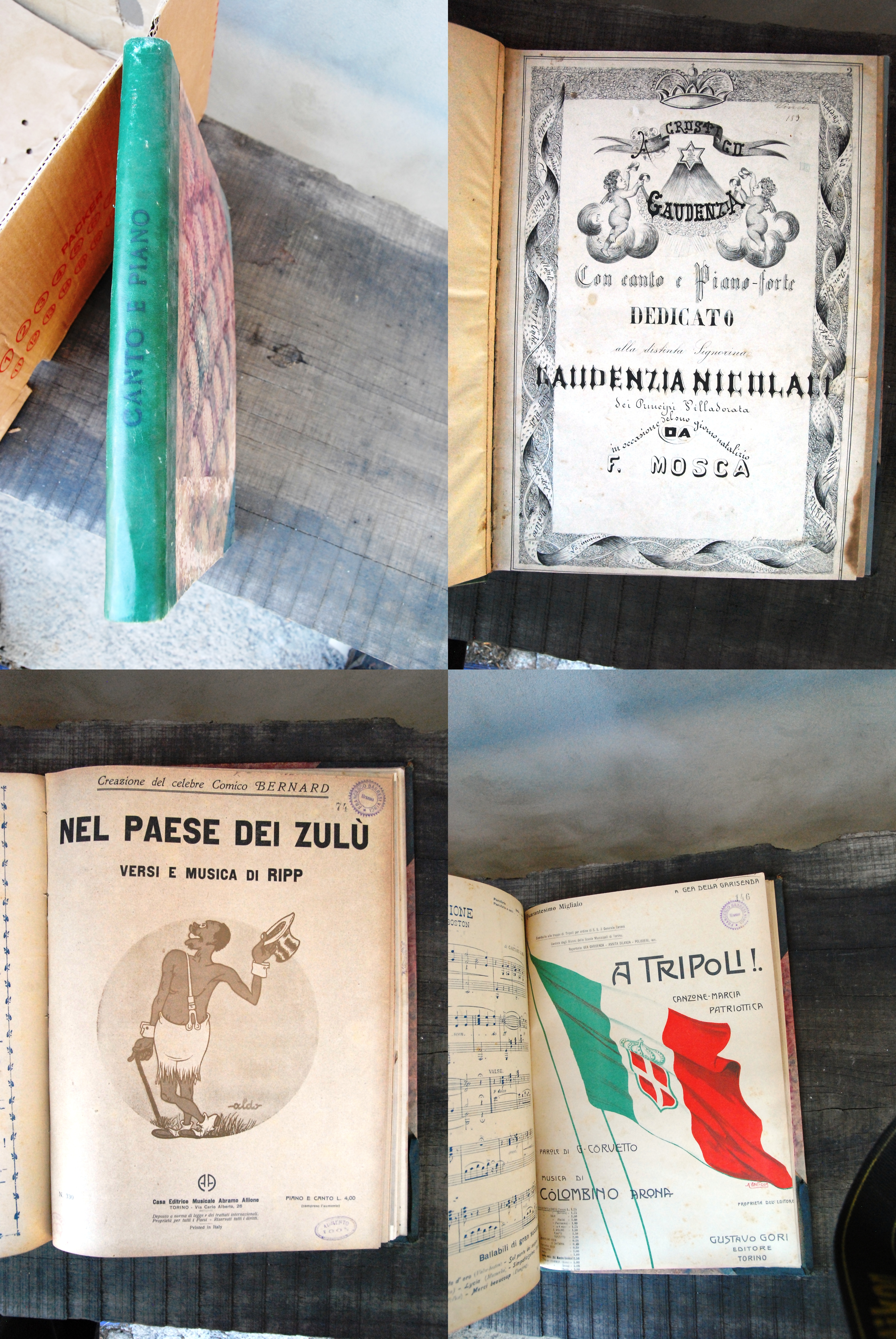 con grande dedica a gaudenzia nicolaci figlia di ottavio nicolaci …