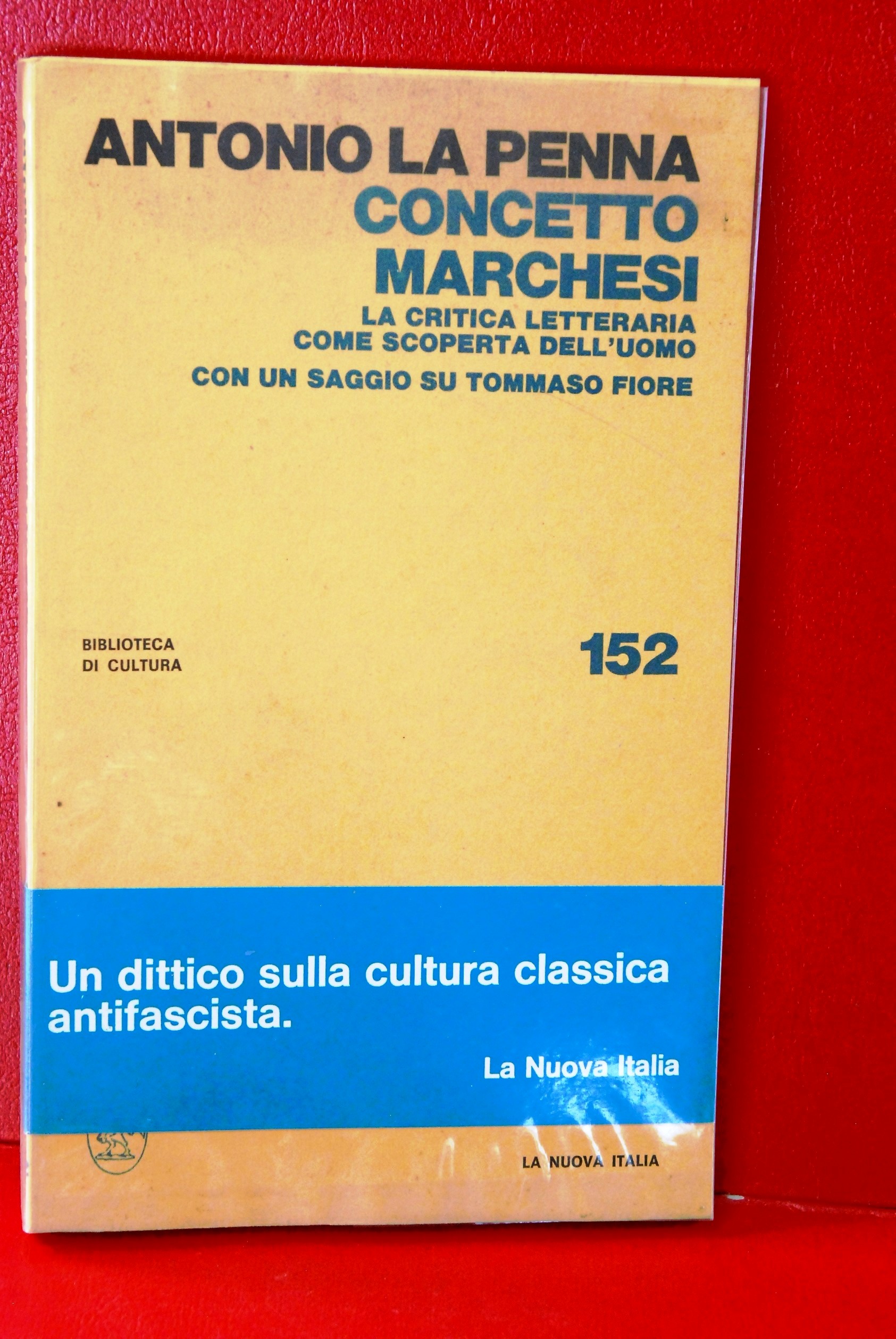 CONCETTO MARCHESI la critica letteraria come scoperta dell'uomo