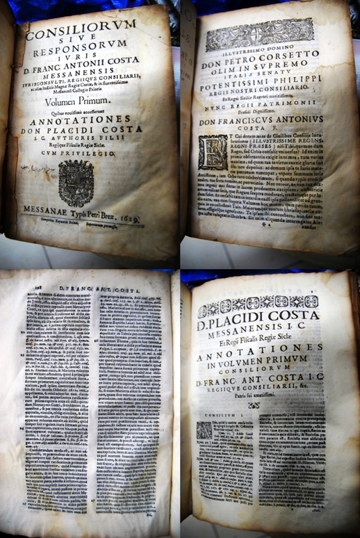 Consiliorum sive responsorum iuris antonii costa messanensis Volumen Primum Annotationes …