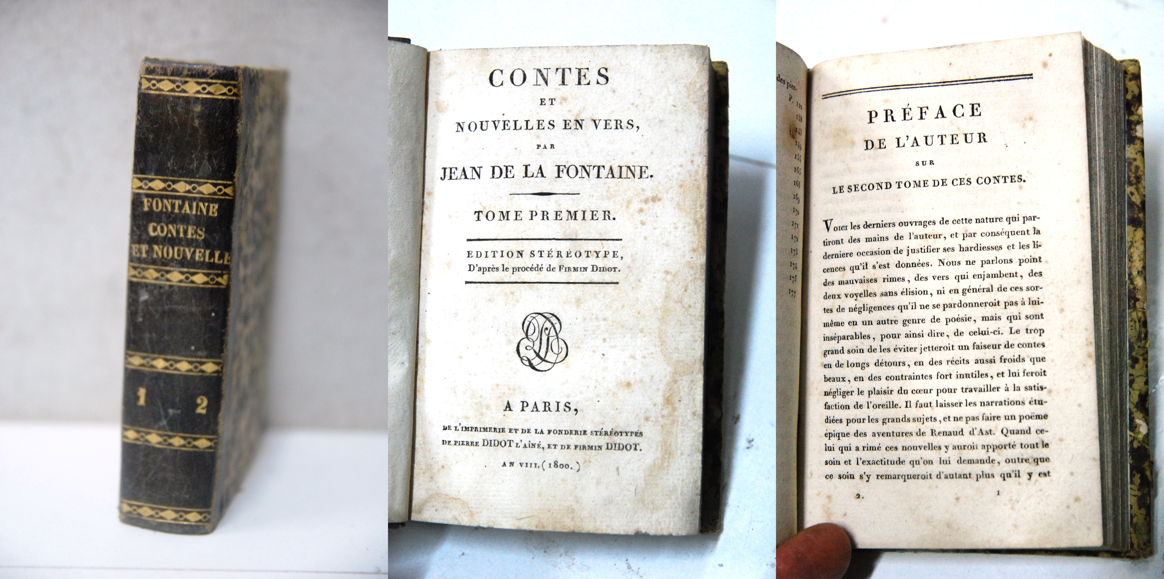 contes et nouvelles en vers edition stereotype