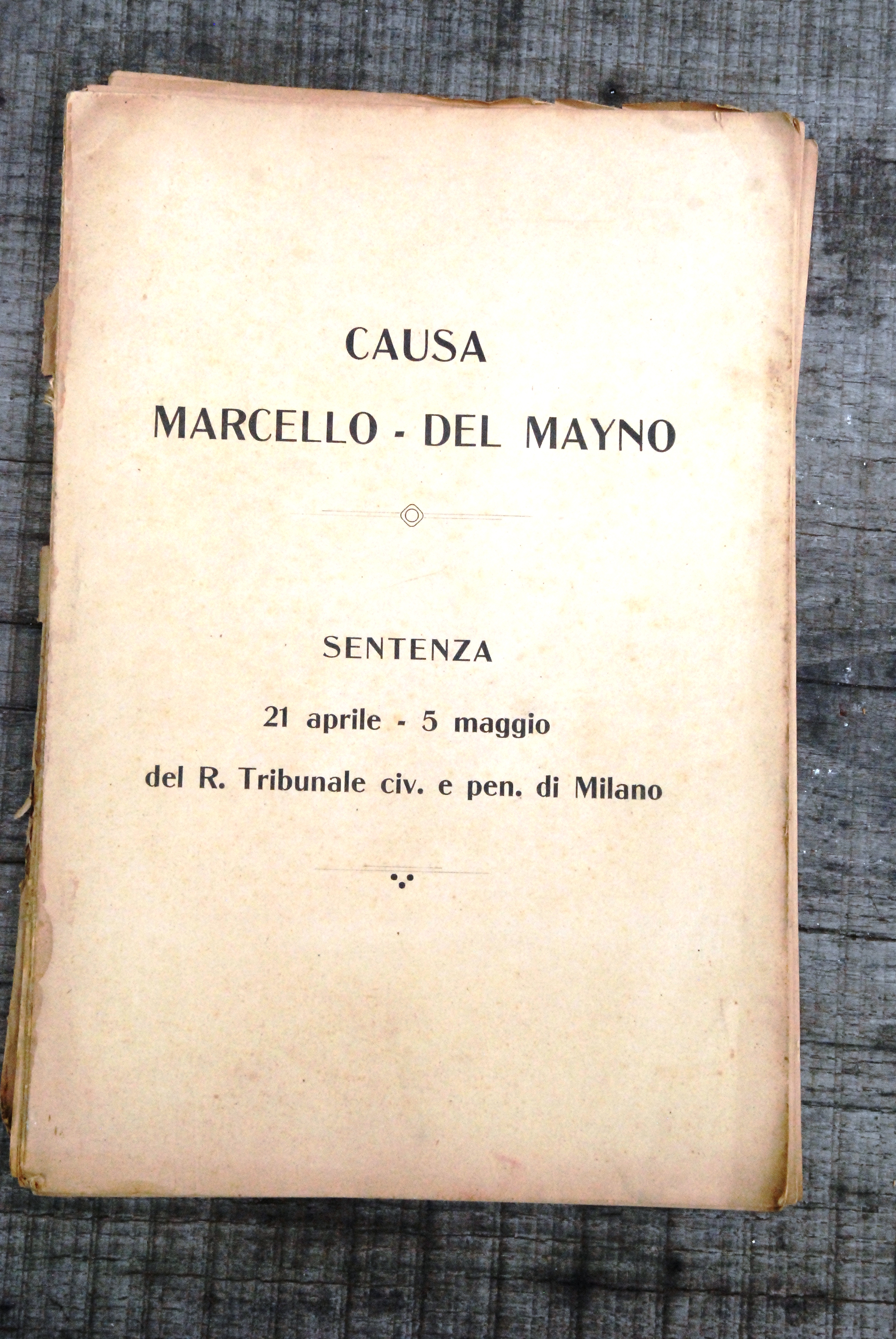 contessa rosanna del mayno maritata marcello contro anna casati