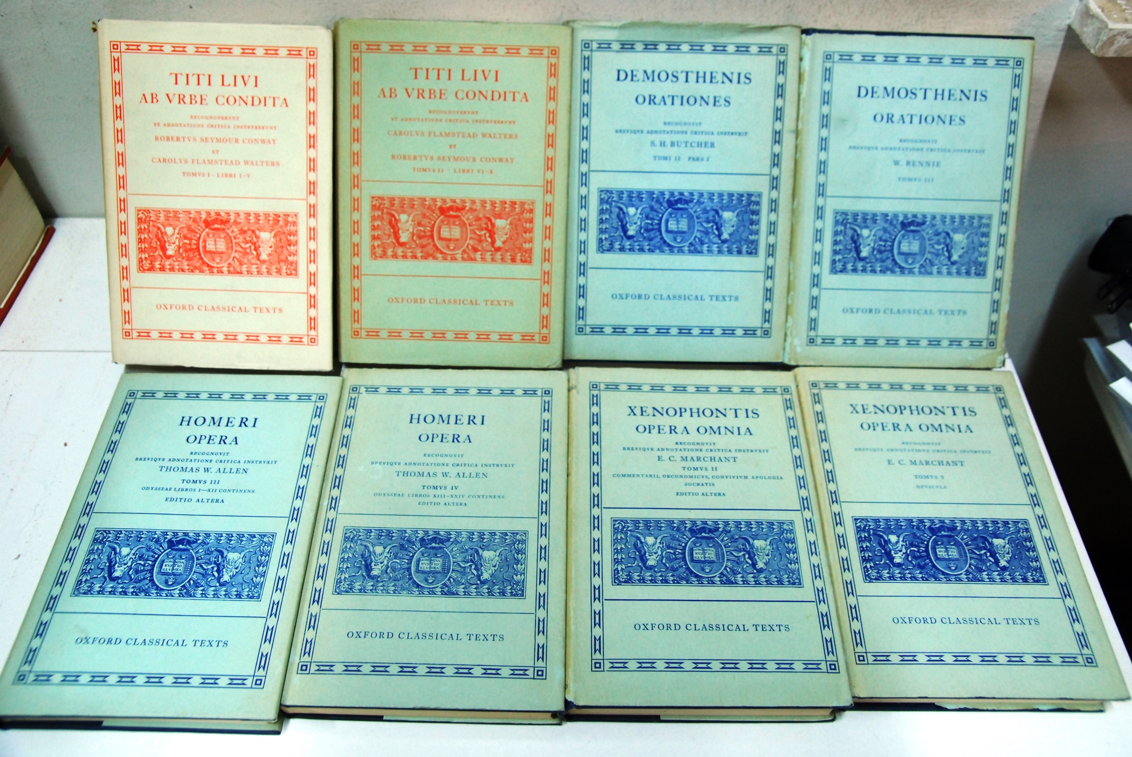 Conway walters titi livi ab urbe condita, butcher rennie demosthenis …