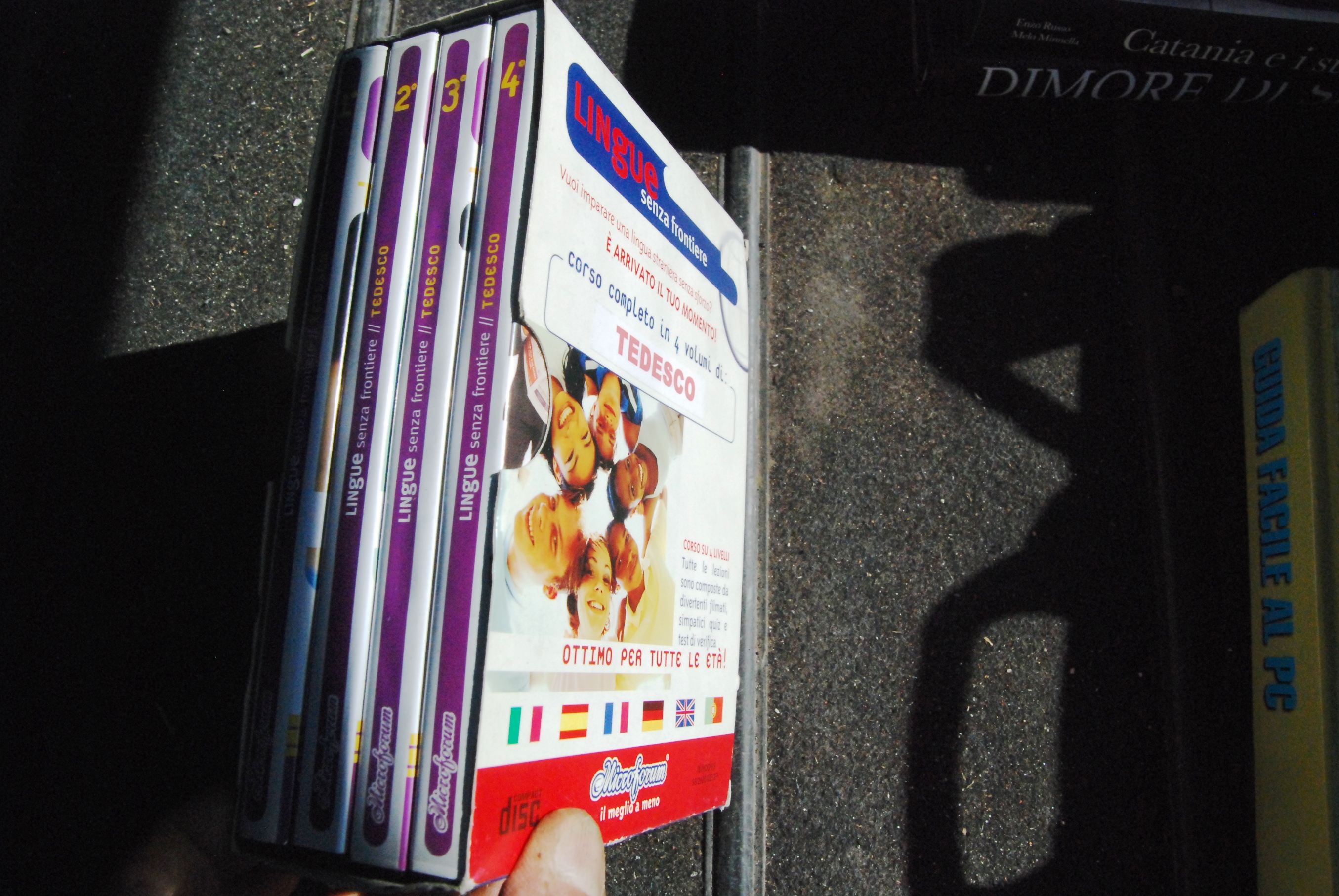 corso completo in 4 volumi di tedesco NUOVO