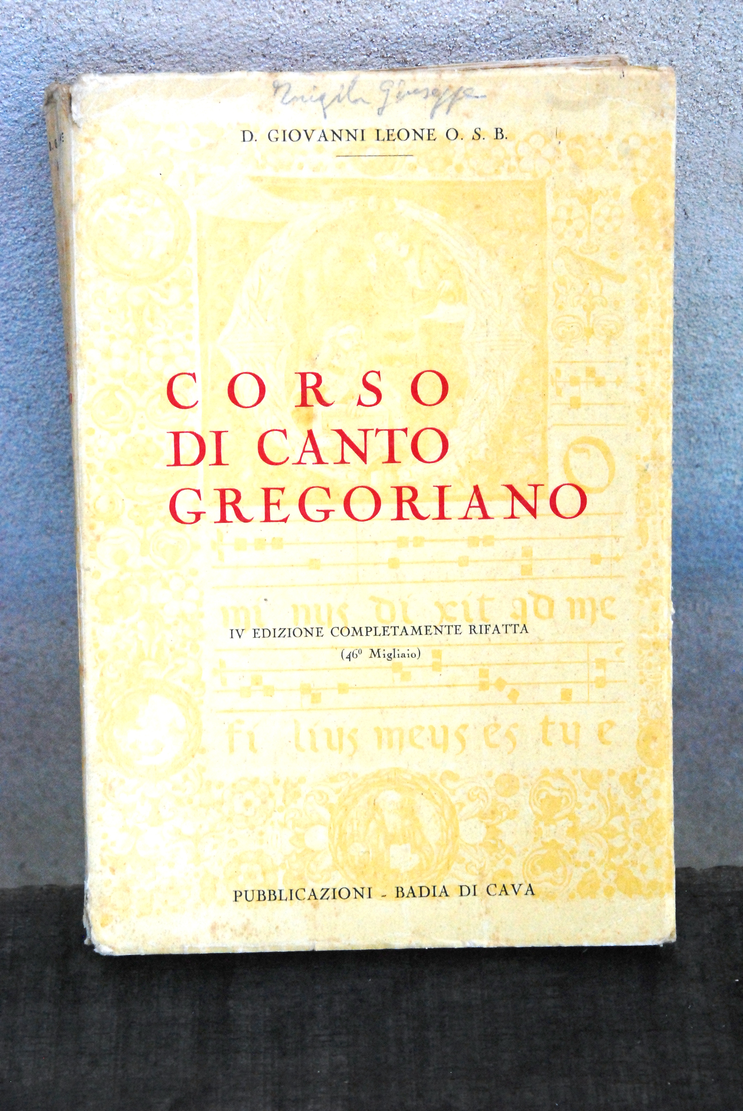 corso di canto gregoriano ottime cdz.