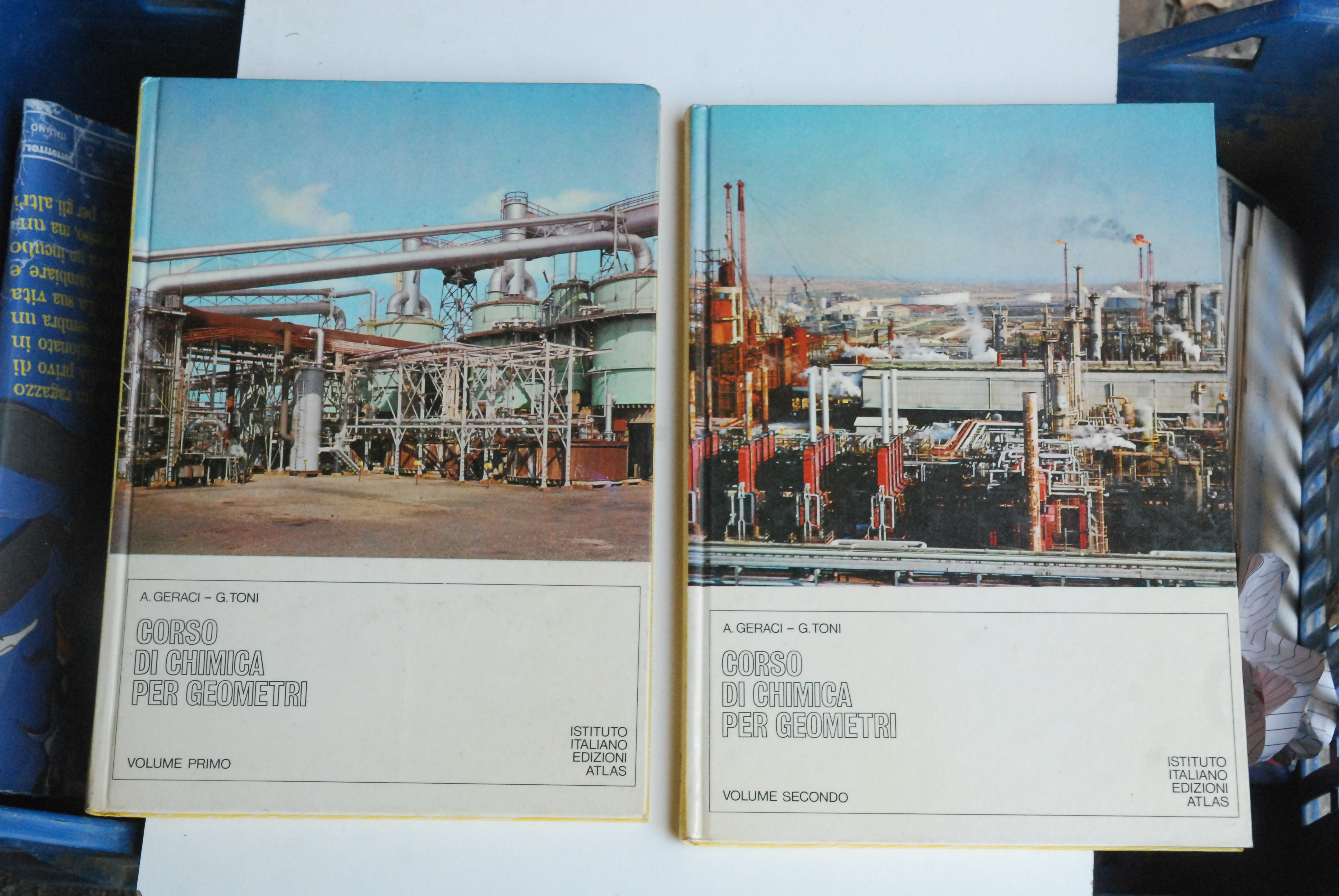 corso di chimica per geometri 2 voll. NUOVI