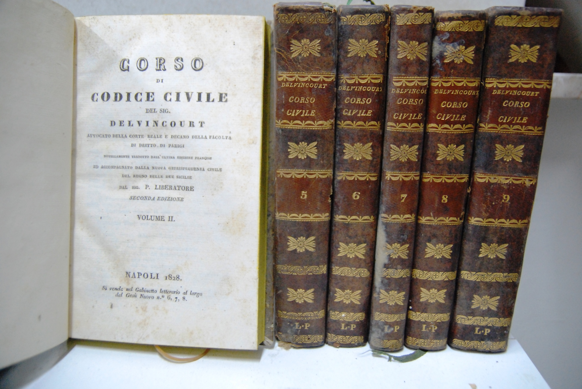 corso di codice civile volumi 2,5,6,7,8,9